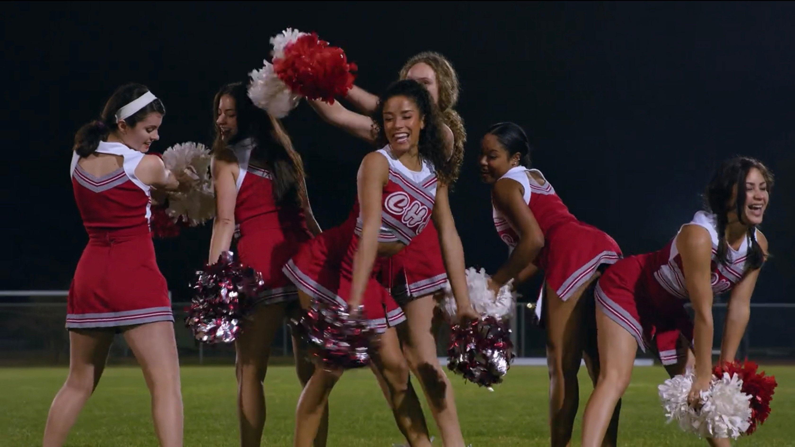 The Cheerleader Sleepover Slaughter 2022 movie scene