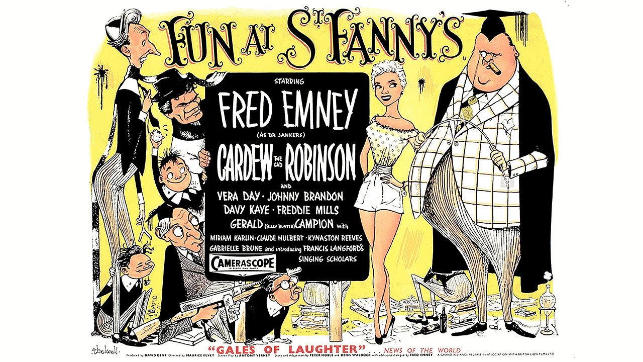 Fun at St. Fanny's 1955 movie scene
