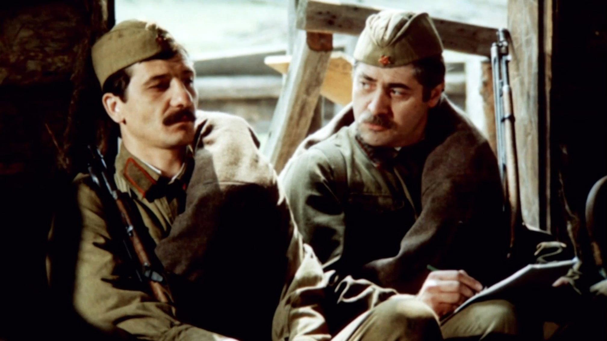 Where Are You Going, Soldier? 1985 movie scene
