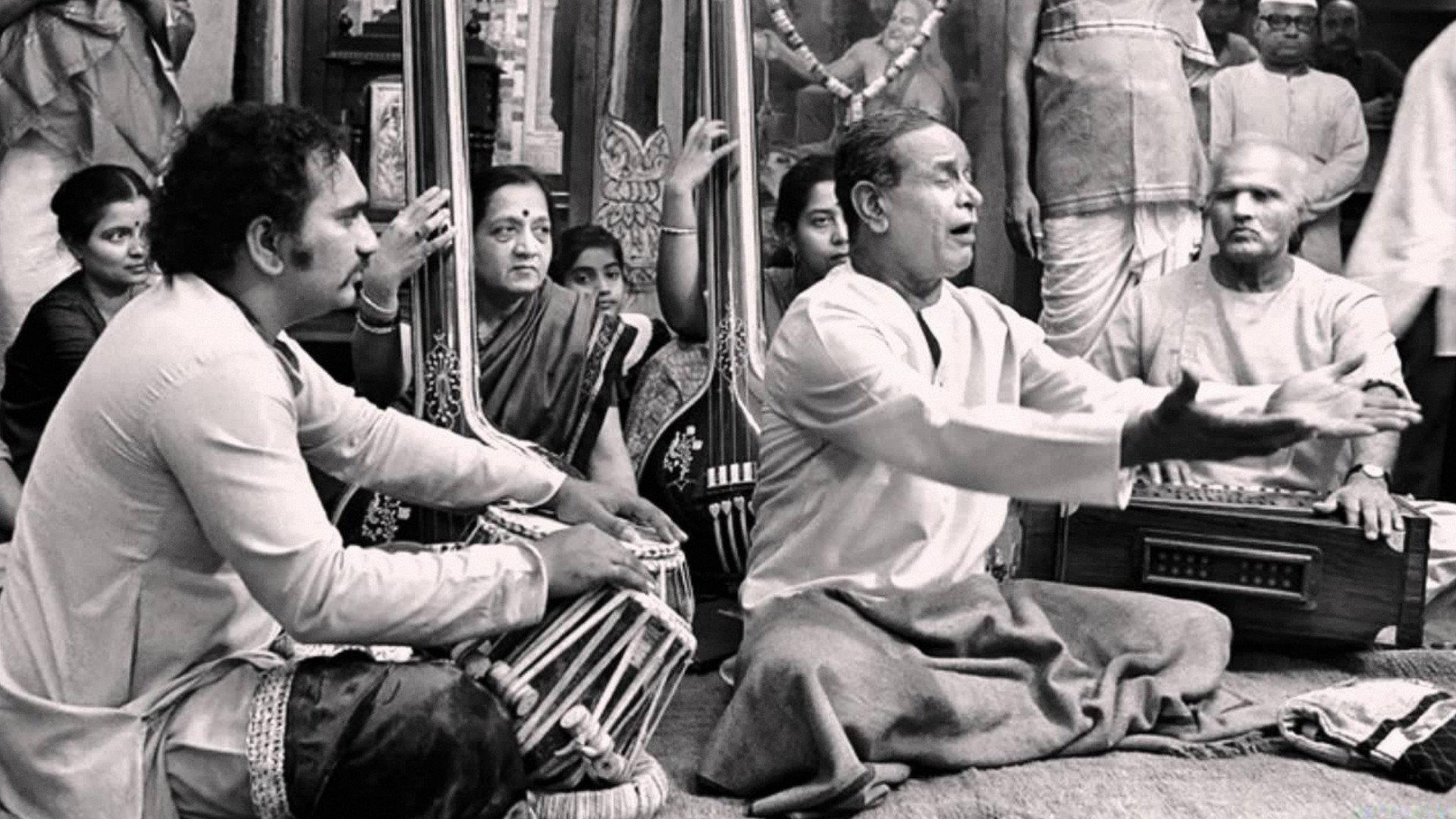 Pandit Bhimsen Joshi 1992 movie scene