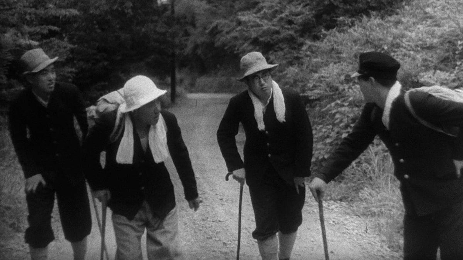 The Masseurs and a Woman 1938 movie scene