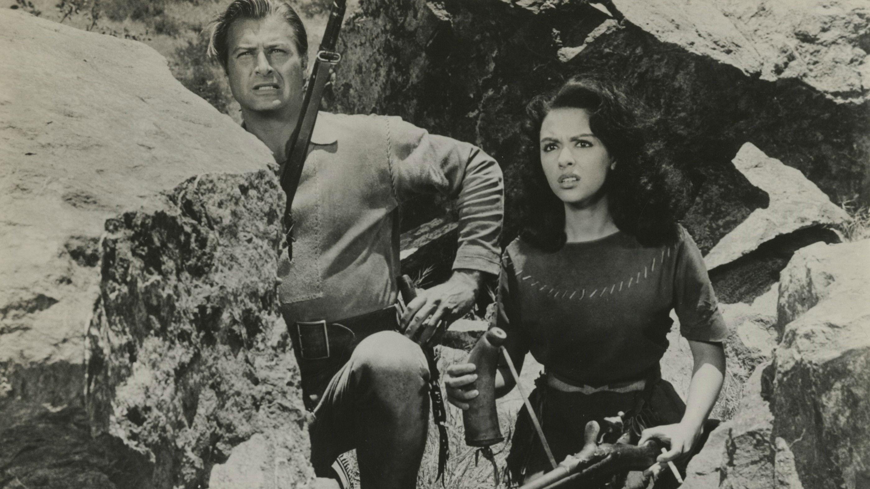 The Deerslayer 1957 movie scene