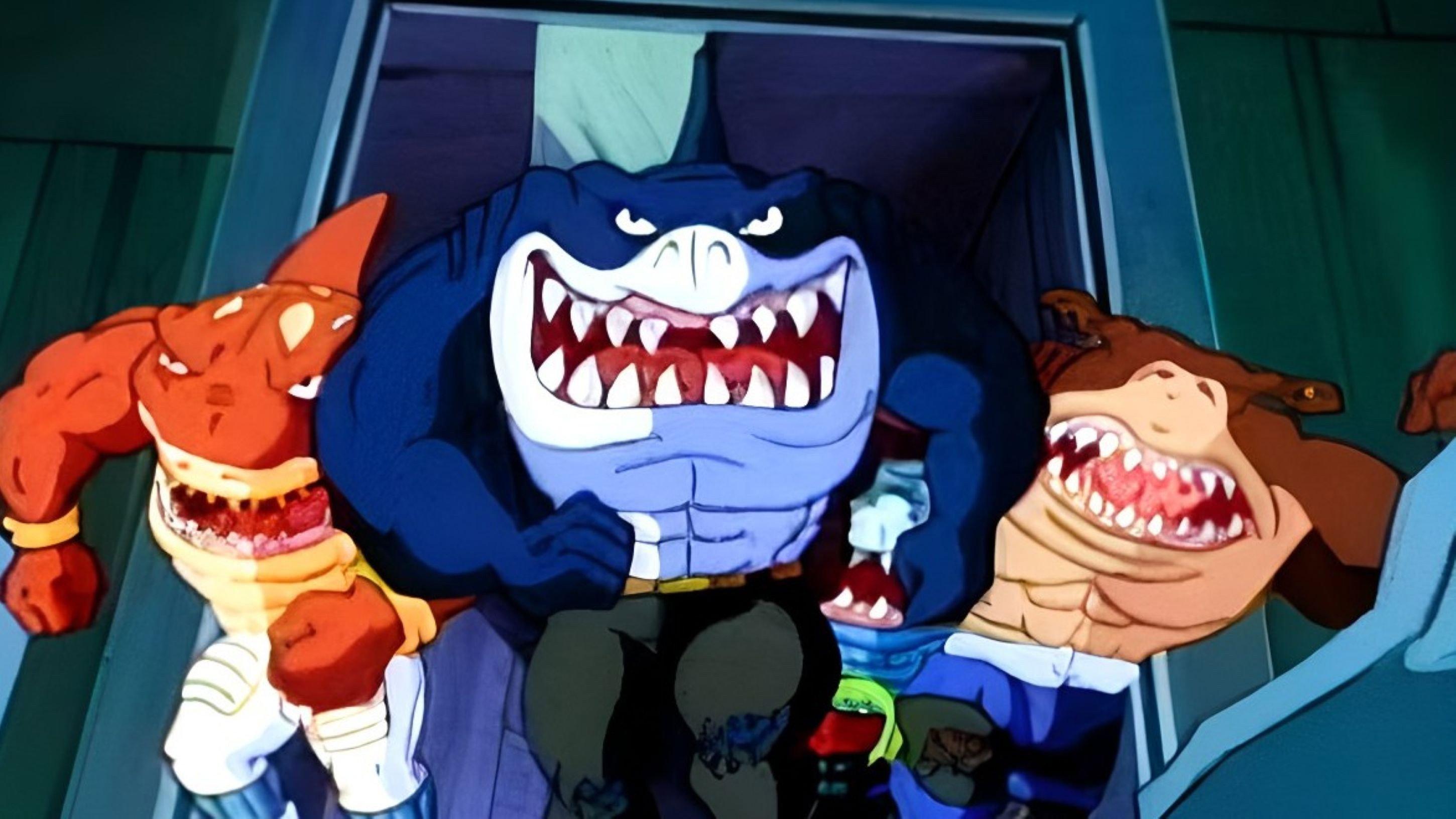 Street Sharks: The Gene Slamming Begins 1995 movie scene
