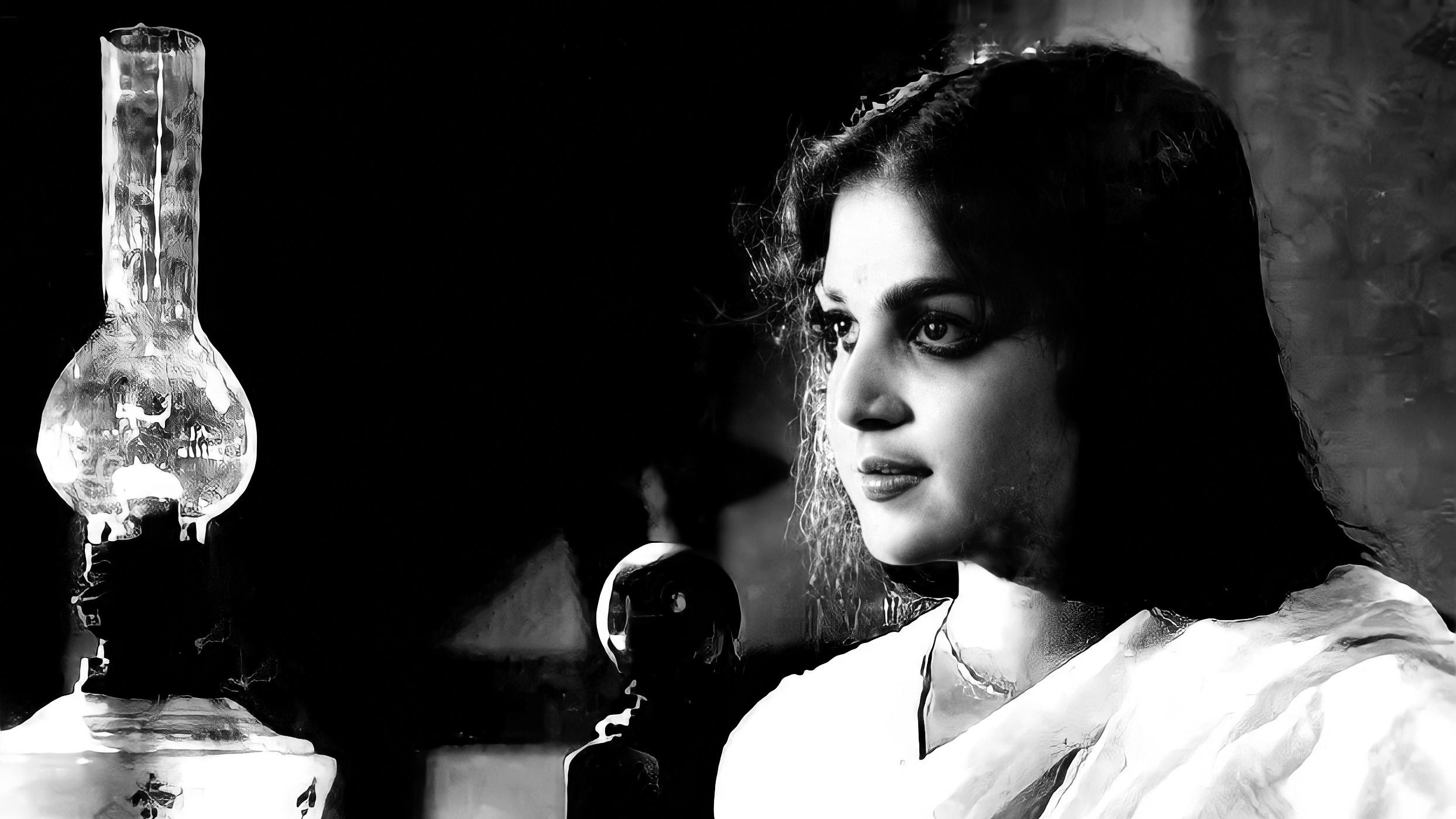 Bhargavi Nilayam 1964 movie scene