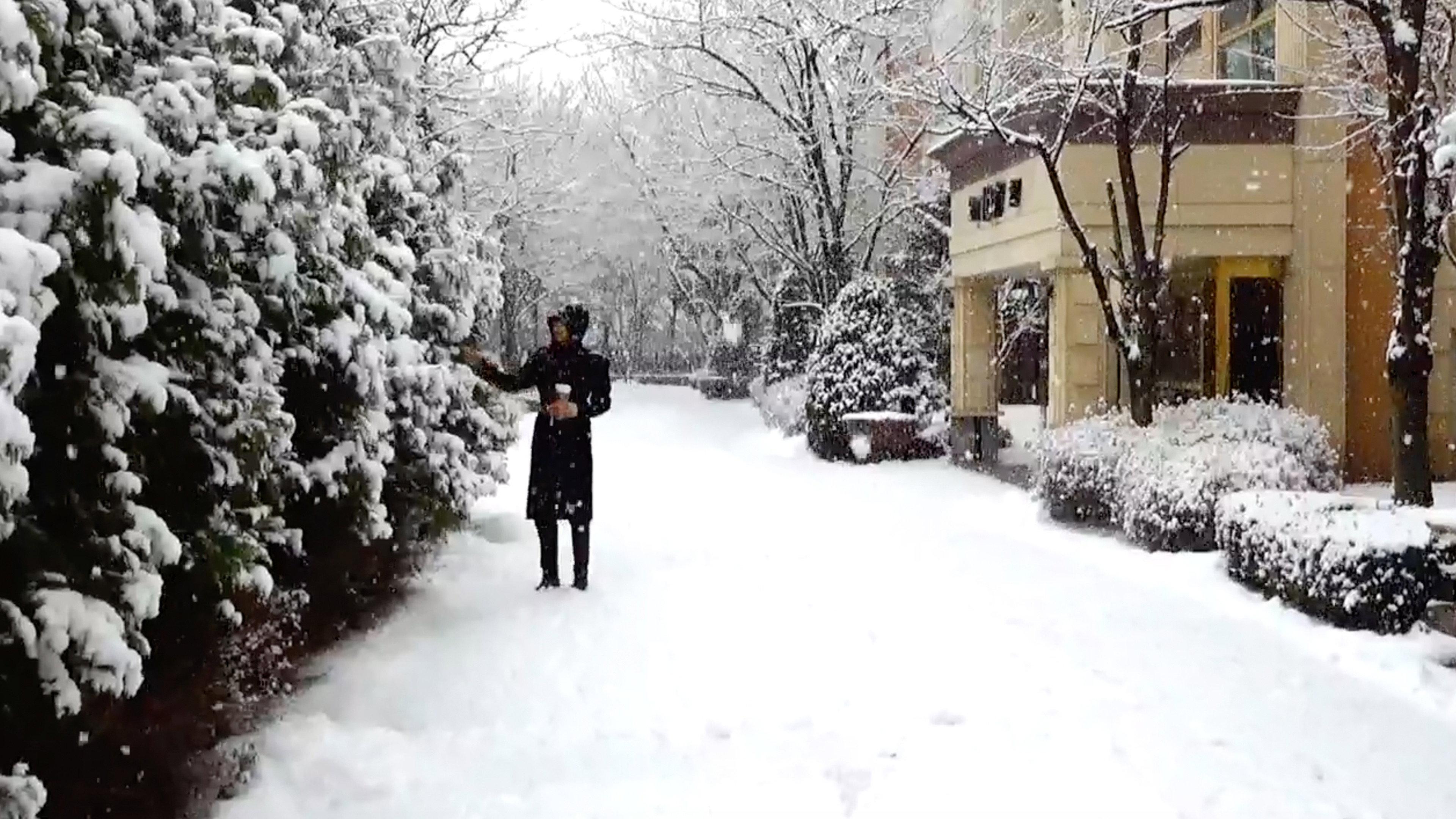It Snows on You 2024 movie scene