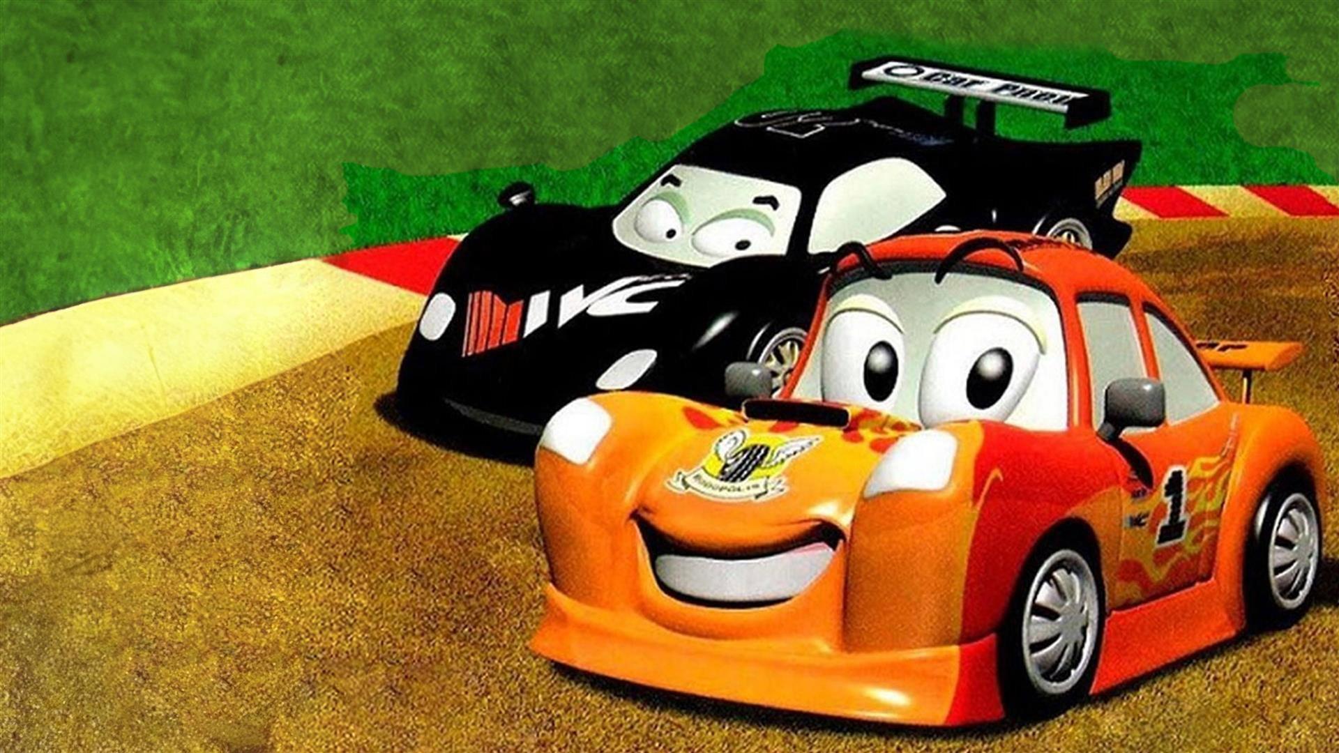 The Little Cars in the Great Race 2006 movie scene