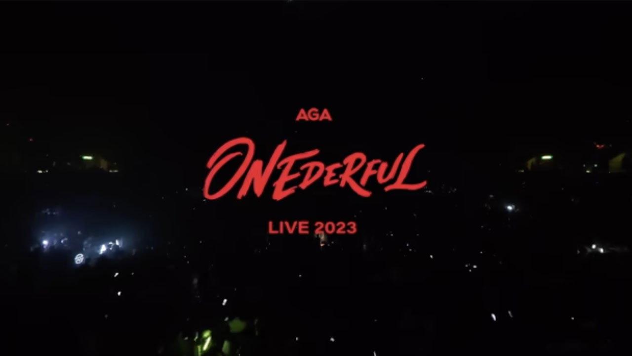 AGA ONEDERFUL Live 2023 2024 movie scene