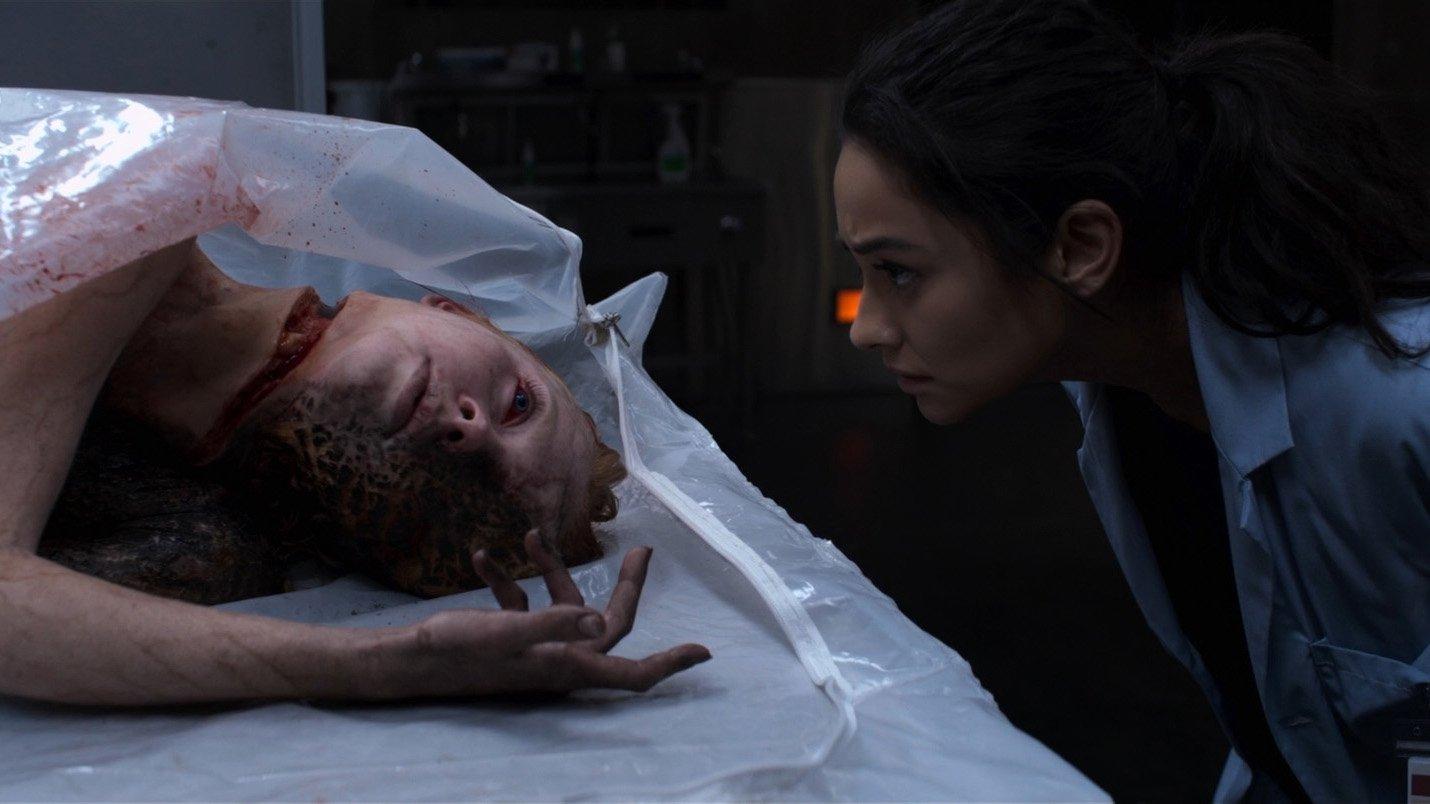 The Possession of Hannah Grace 2018 movie scene
