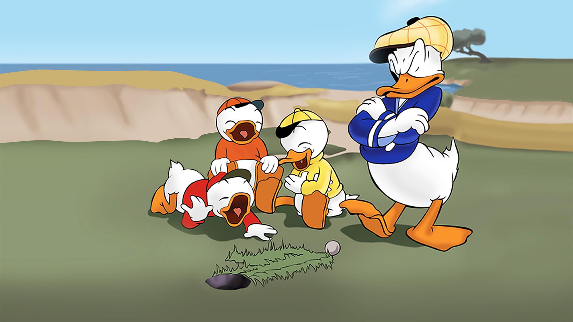 Donald's Golf Game 1938 movie scene