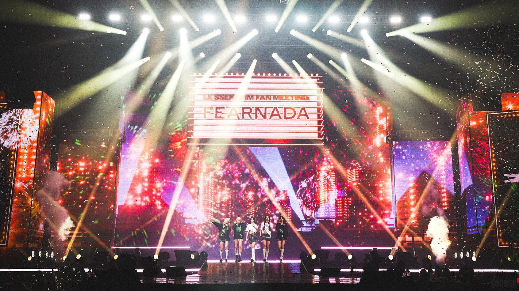 LE SSERAFIM Fan Meeting [FEARNADA] 2024 S/S in Seoul 2024 movie scene