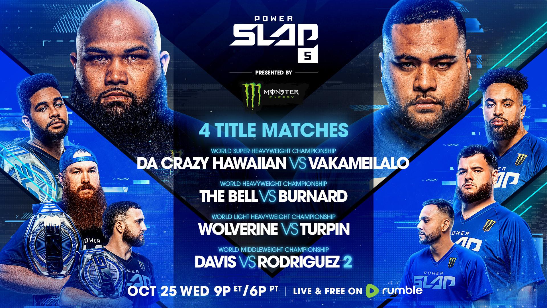 Power Slap 8: Da Crazy Hawaiian vs. Van Heerden 2024 movie scene