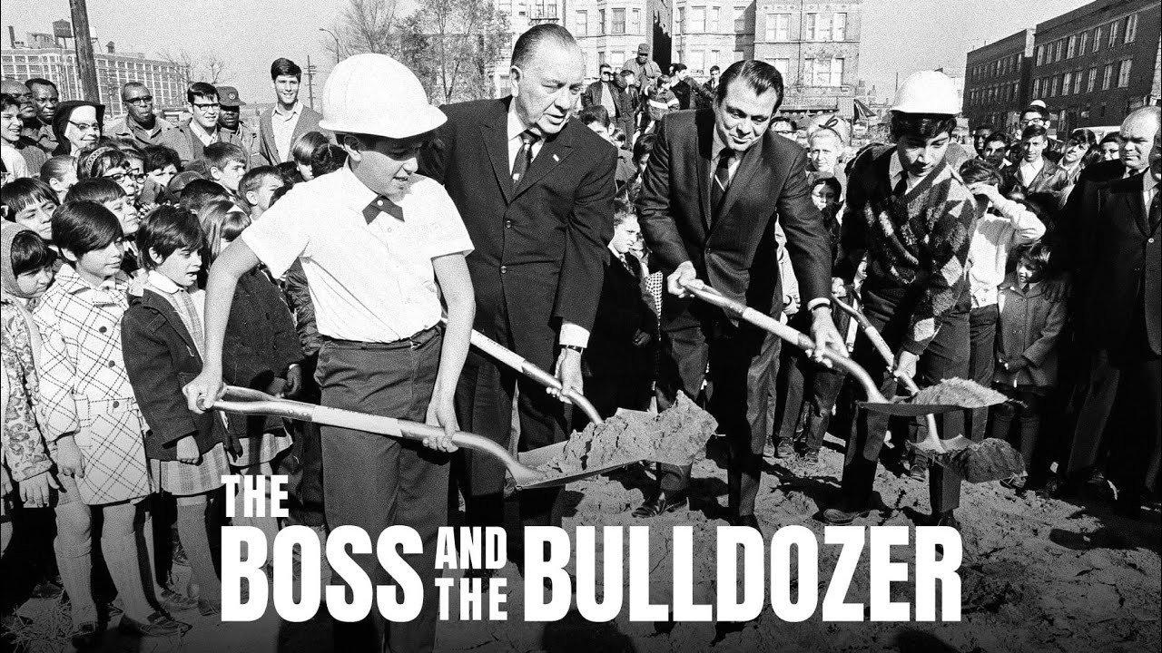 The Boss and the Bulldozer 2023 movie scene
