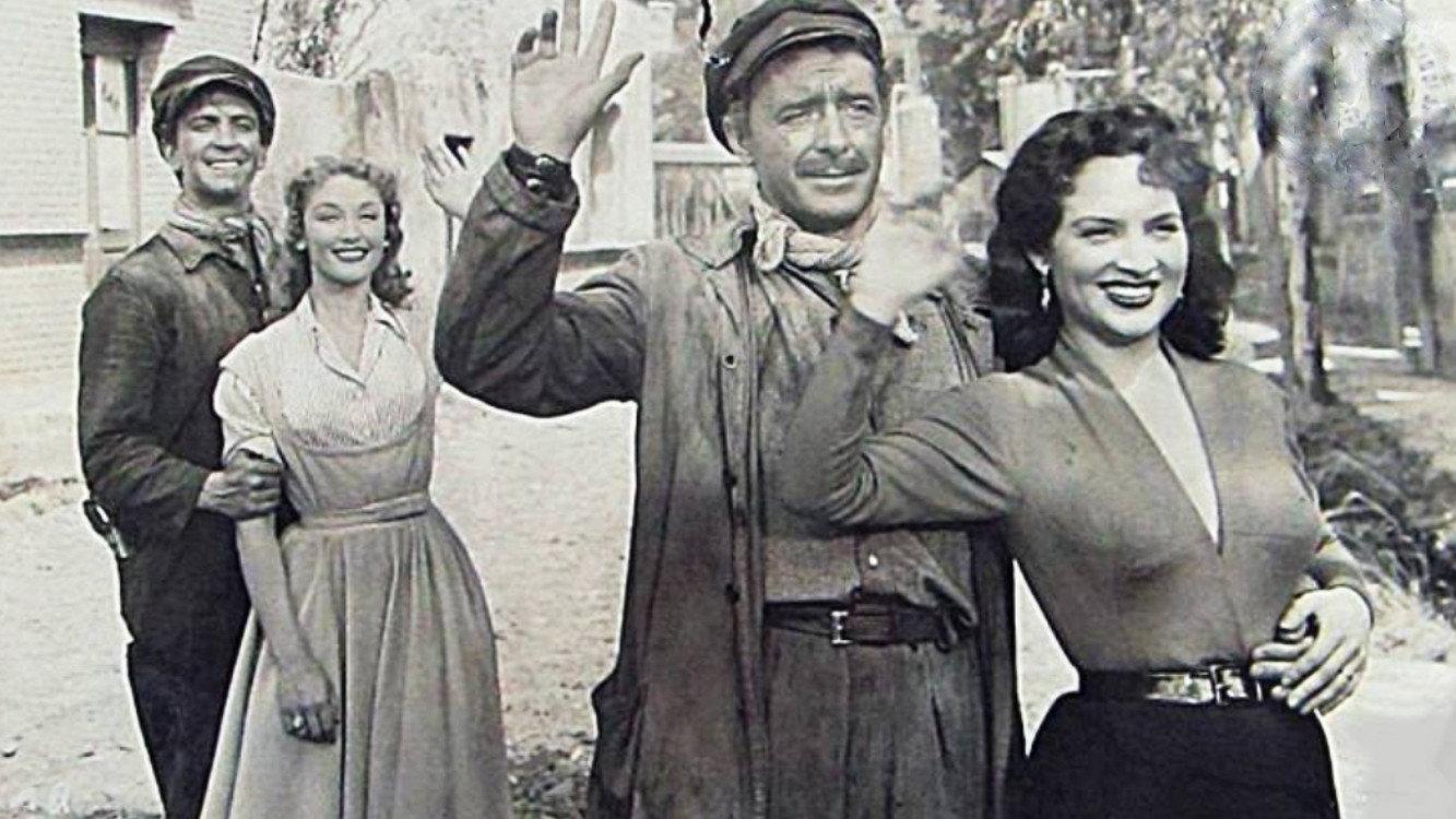 Sangre y acero 1956 movie scene