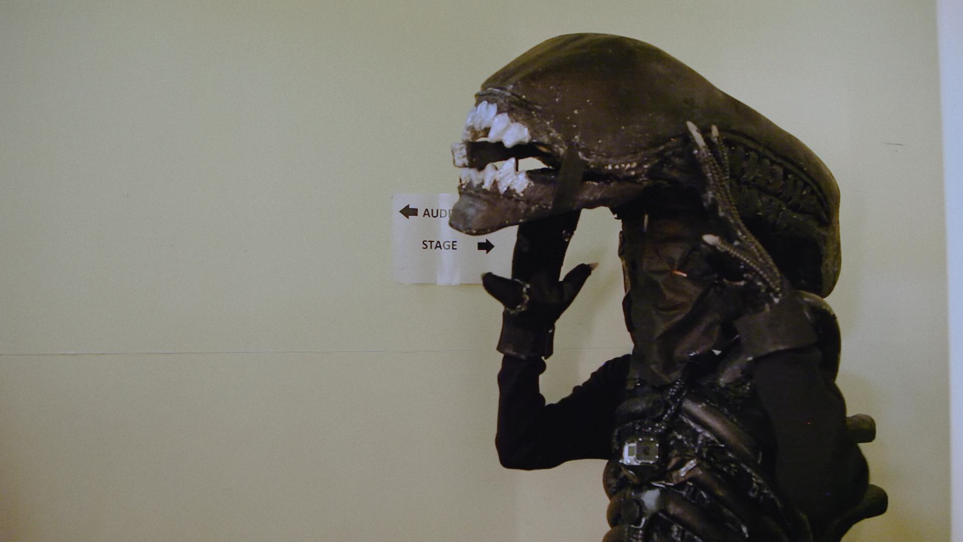 Alien on Stage 2020 movie scene