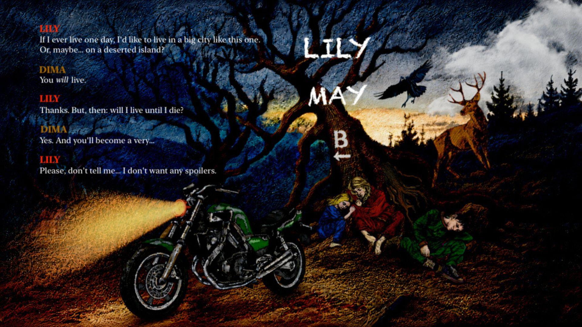 Lily May B  movie scene