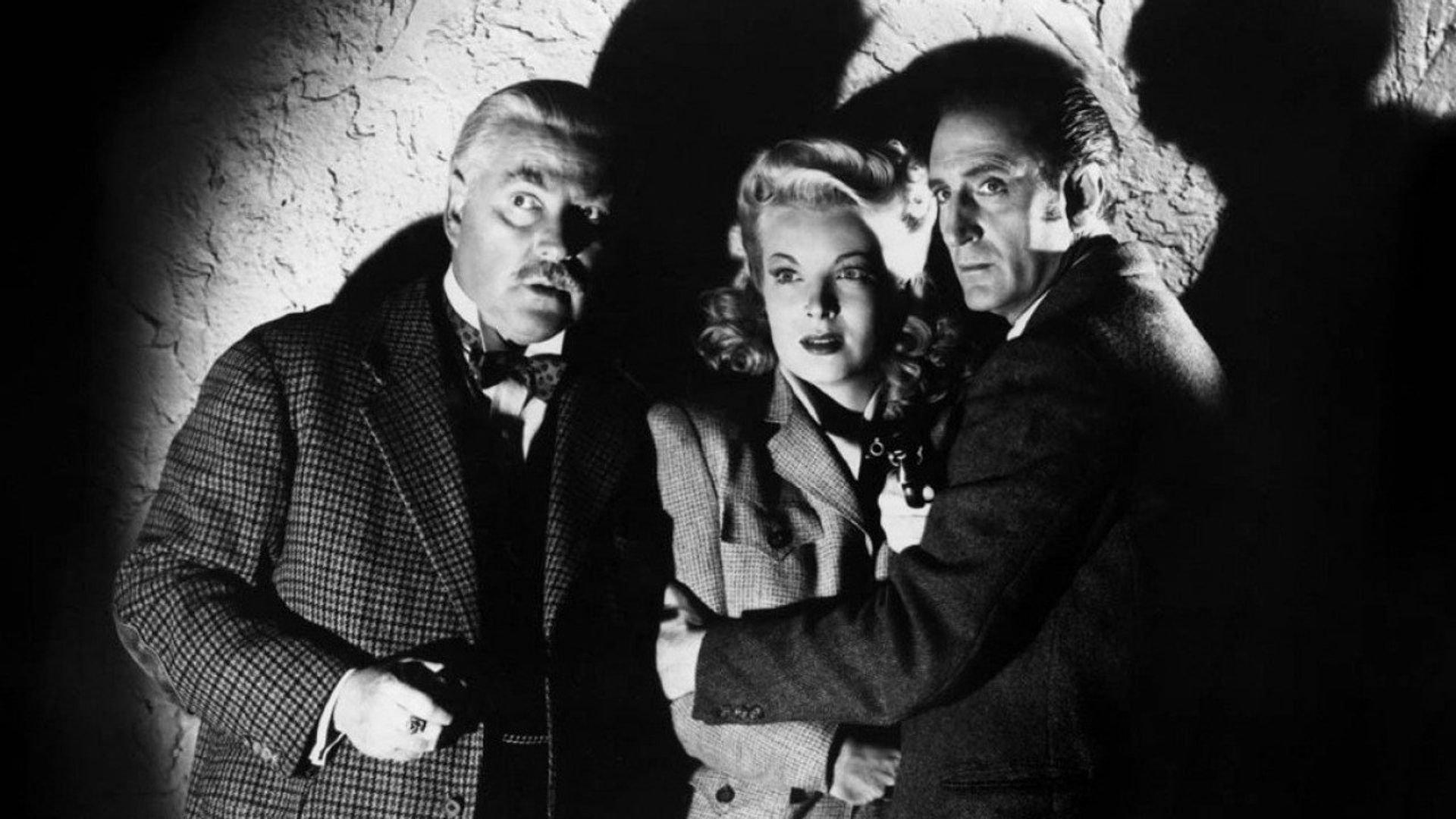Sherlock Holmes Faces Death 1943 movie scene