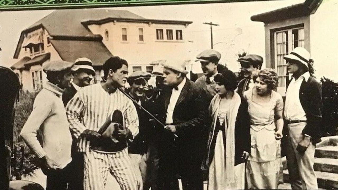 The Freshie 1922 movie scene