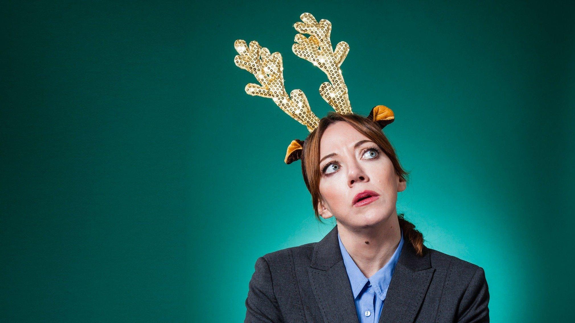 Cunk on Christmas 2016 movie scene