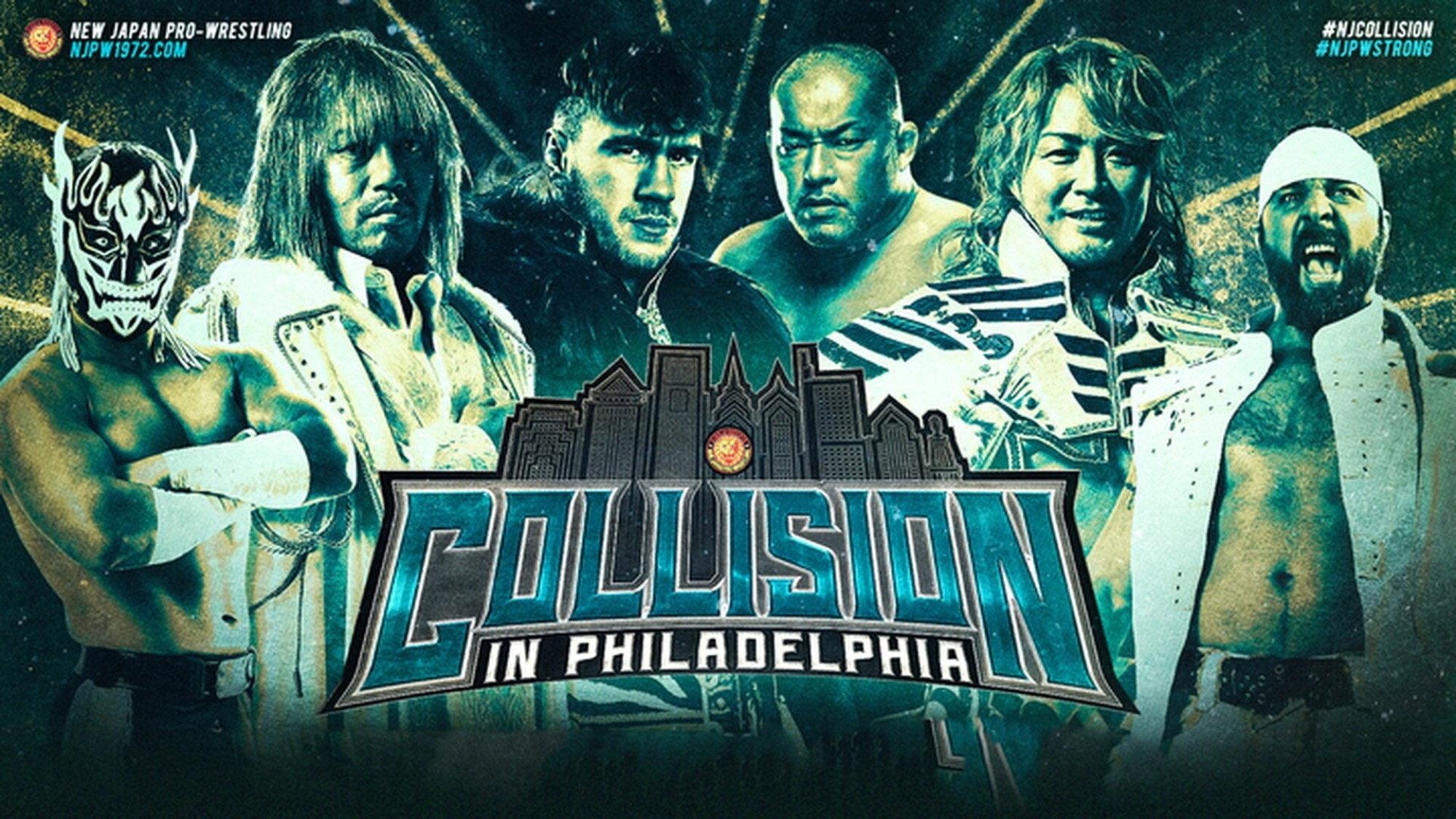 NJPW Collision in Philadelphia 2023 movie scene