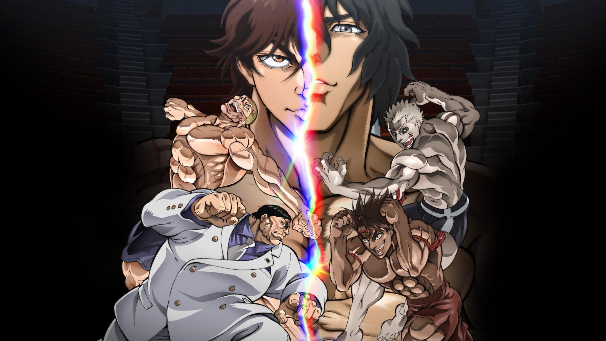 Baki Hanma VS Kengan Ashura 2024 movie scene