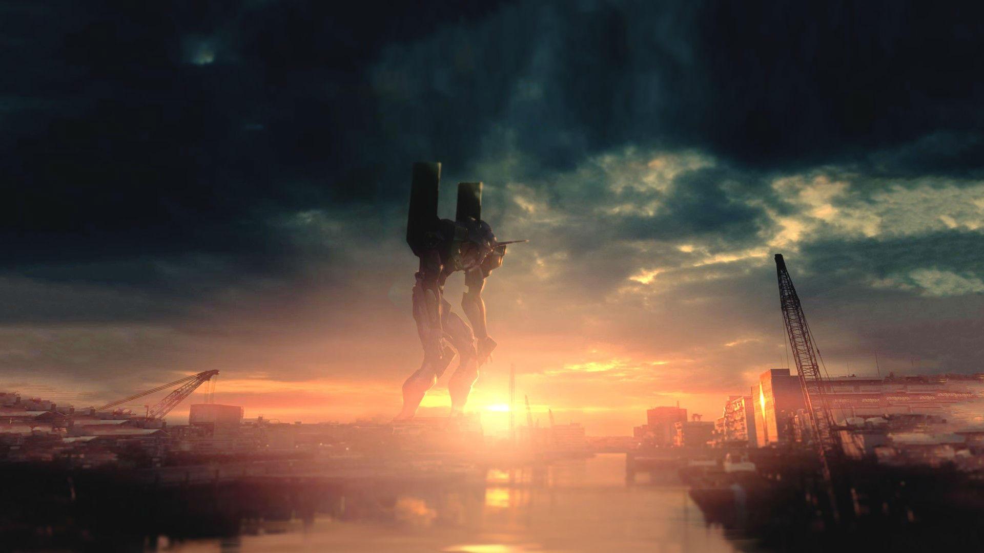 Evangelion: 1.0 You Are (Not) Alone 2007 movie scene