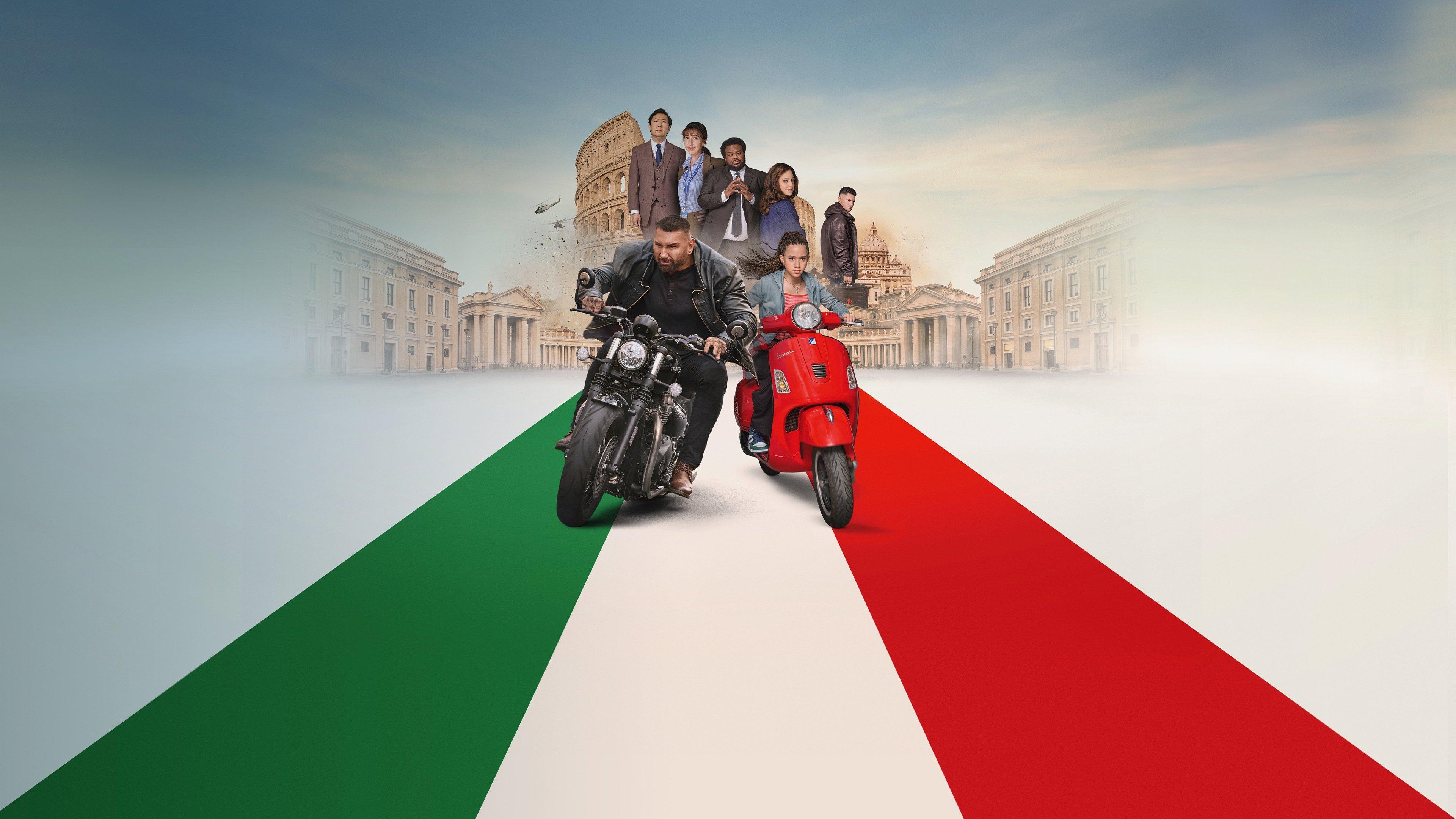 My Spy The Eternal City 2024 movie scene