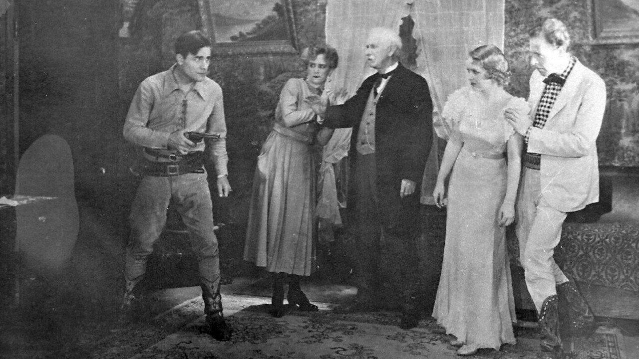 Lightning Range 1933 movie scene