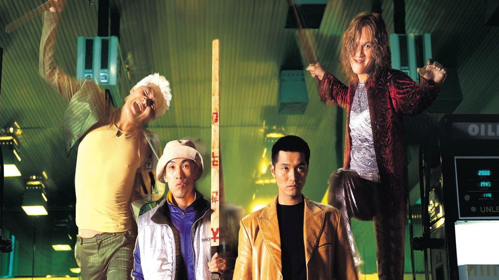 Attack the Gas Station! 1999 movie scene