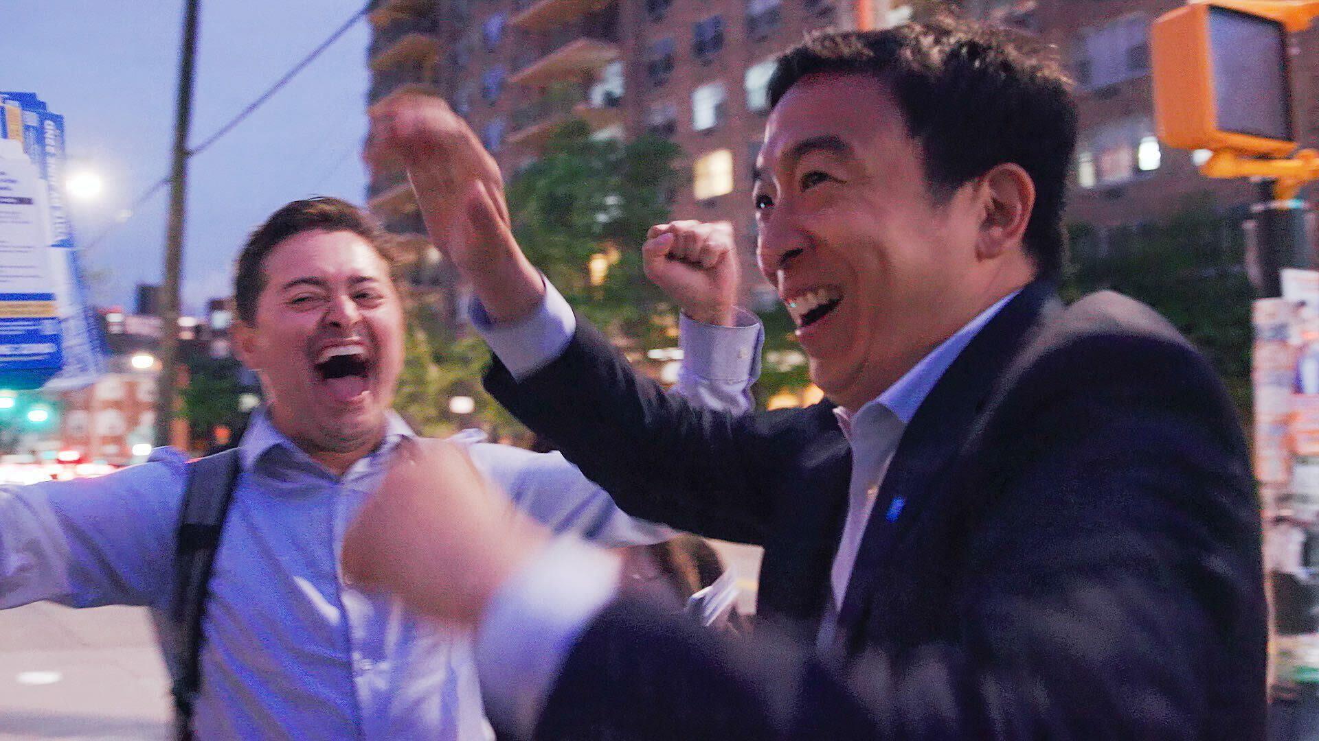 The Andrew Yang Show 2021 movie scene