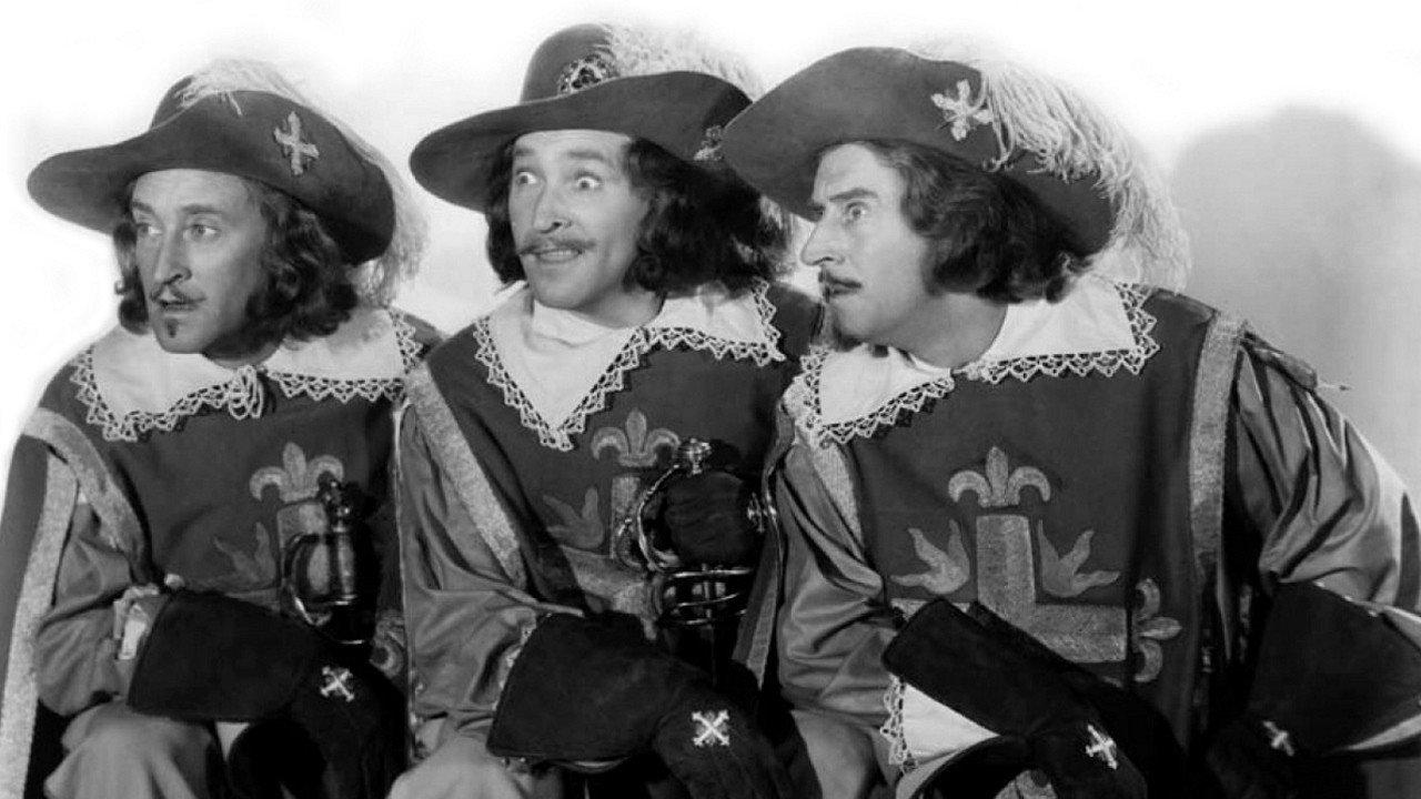 The Three Musketeers 1939 movie scene