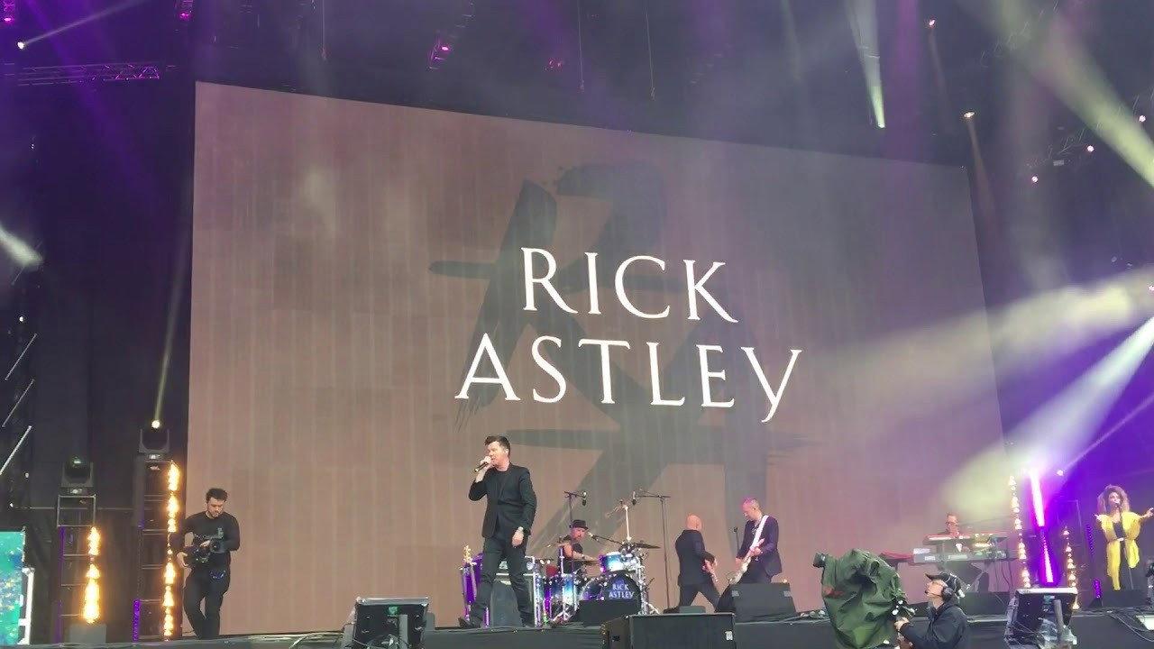 Rick Astley BBC Radio 2 Live In Hyde Park 2018 movie scene