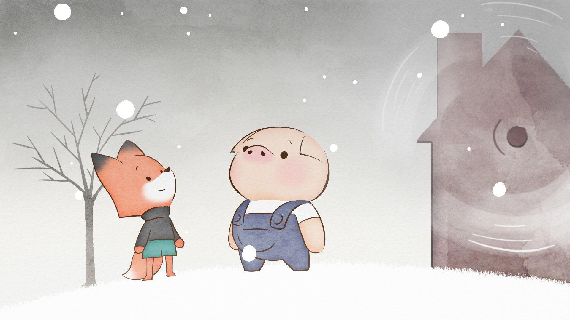 The Pig, the Fox, and the Mill 2019 movie scene