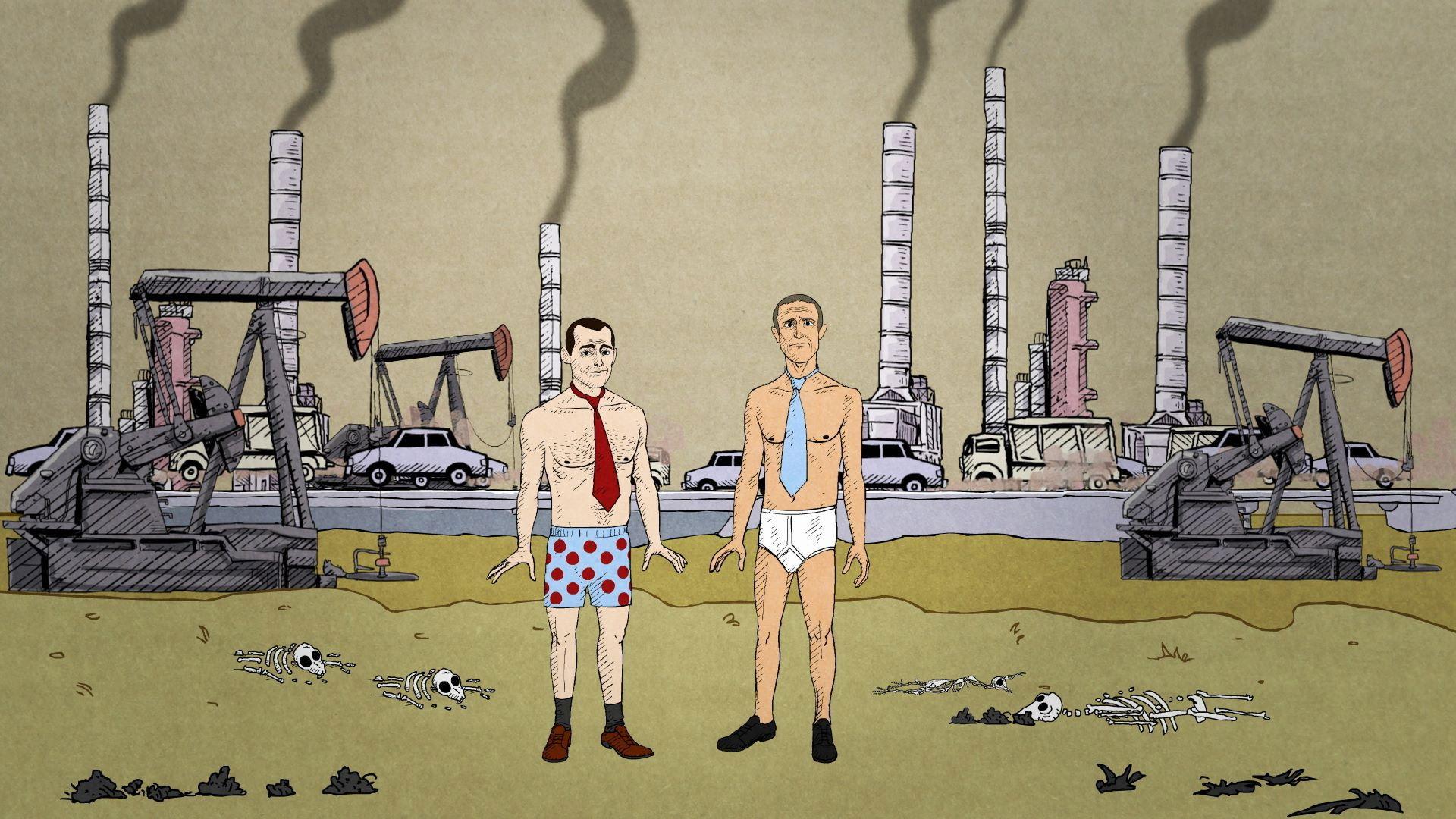 The Yes Men Are Revolting 2014 movie scene