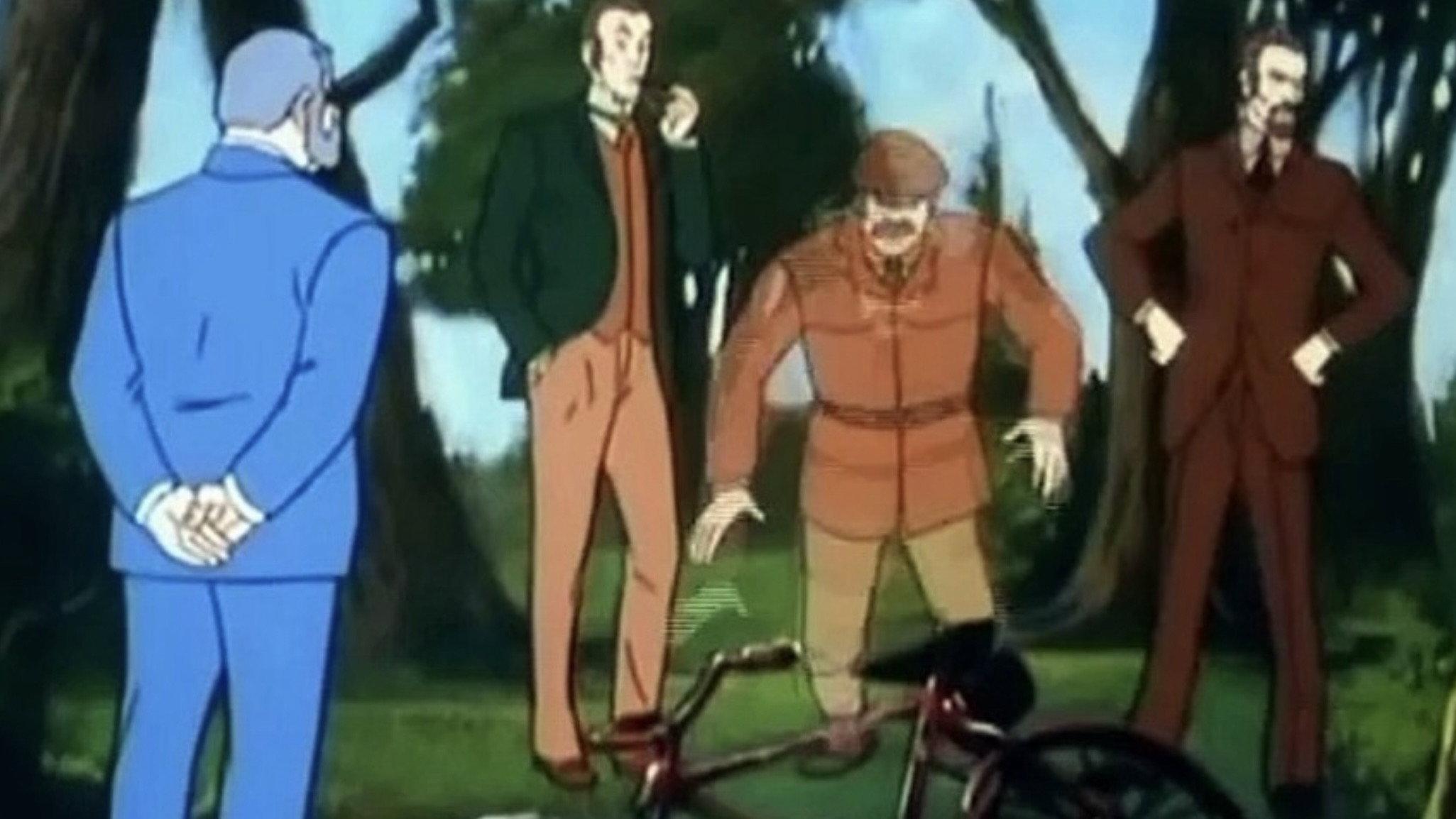 Sherlock Holmes and the Valley of Fear 1983 movie scene