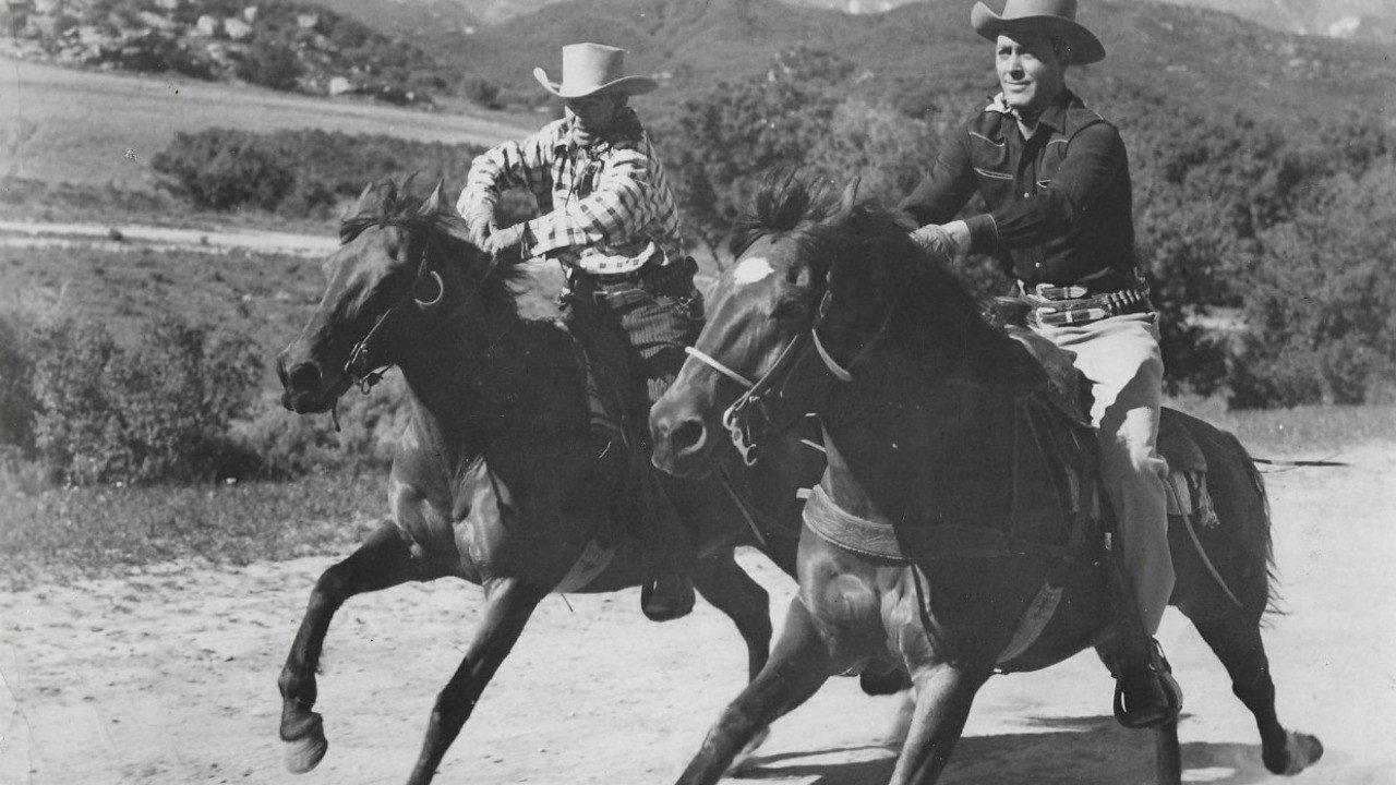 Silver City Kid 1944 movie scene
