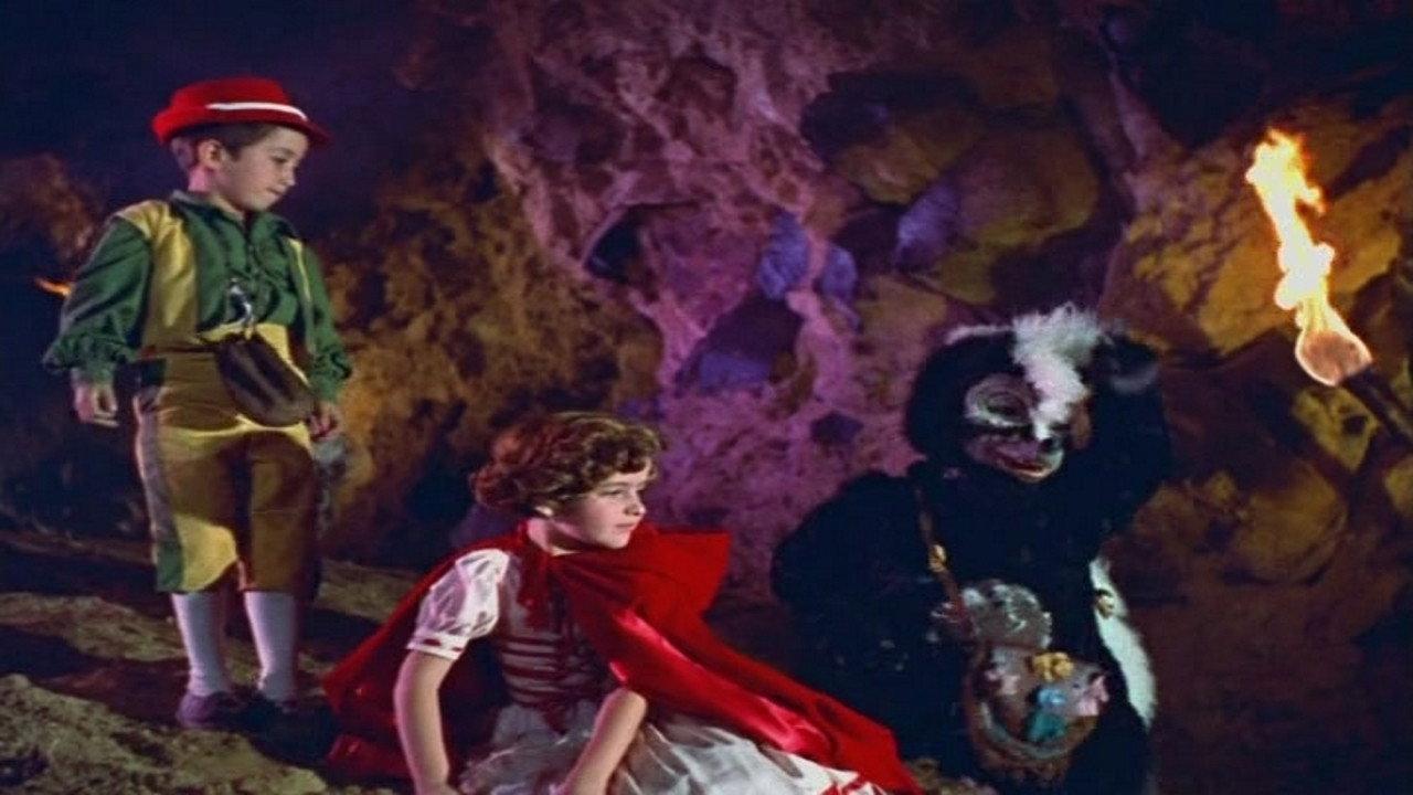 Little Red Riding Hood and Tom Thumb vs. the Monsters 1962 movie scene