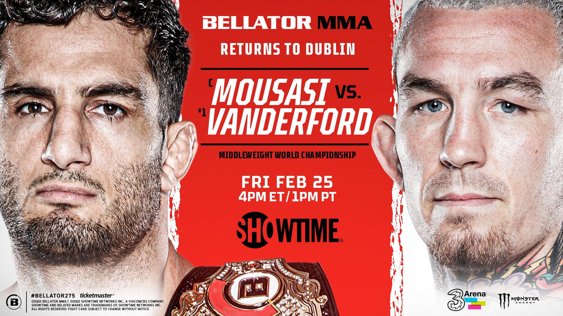 Bellator 275: Mousasi vs. Vanderford 2022 movie scene