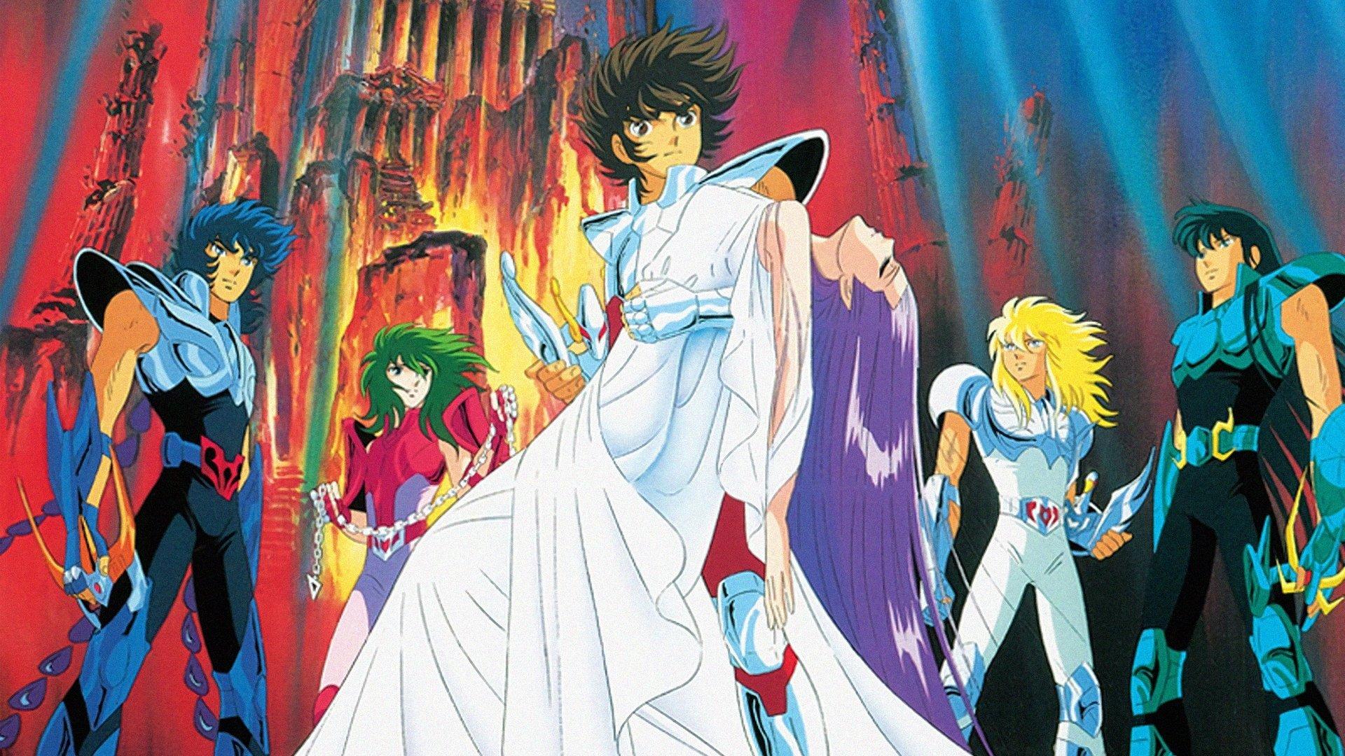 Saint Seiya: Legend of Crimson Youth 1988 movie scene