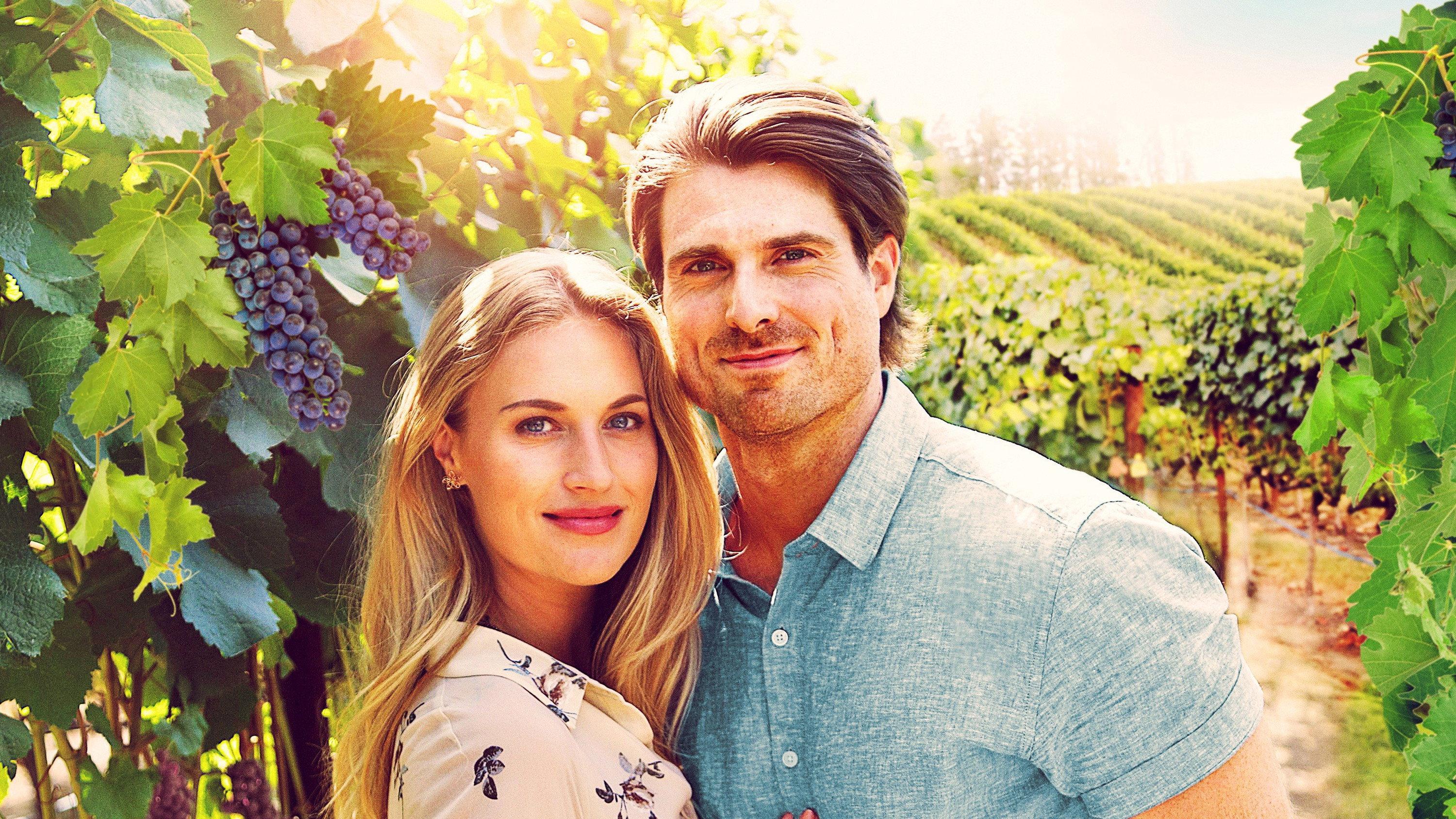 A Vineyard Romance 2021 movie scene