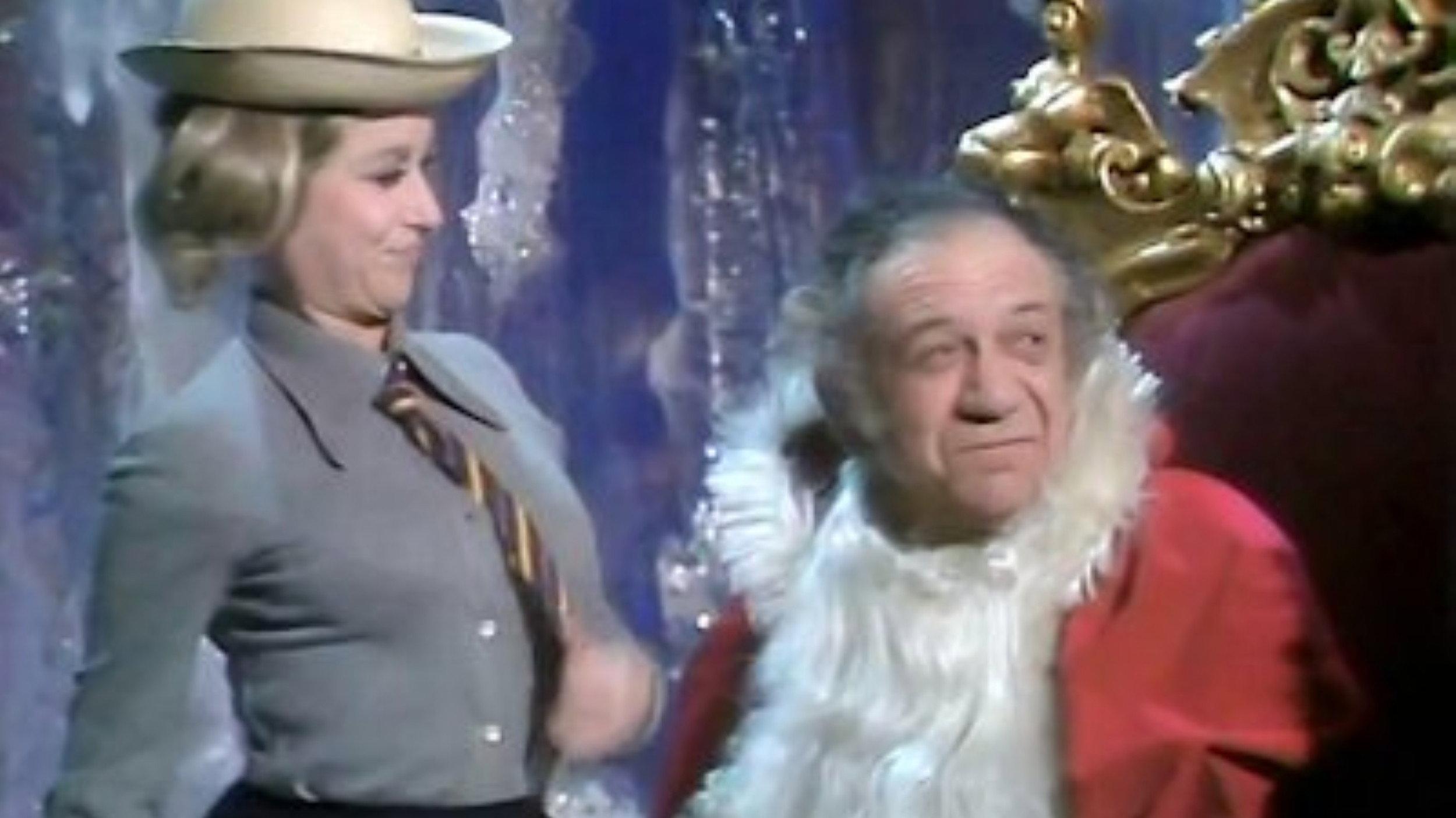 Carry on Christmas 1973 movie scene
