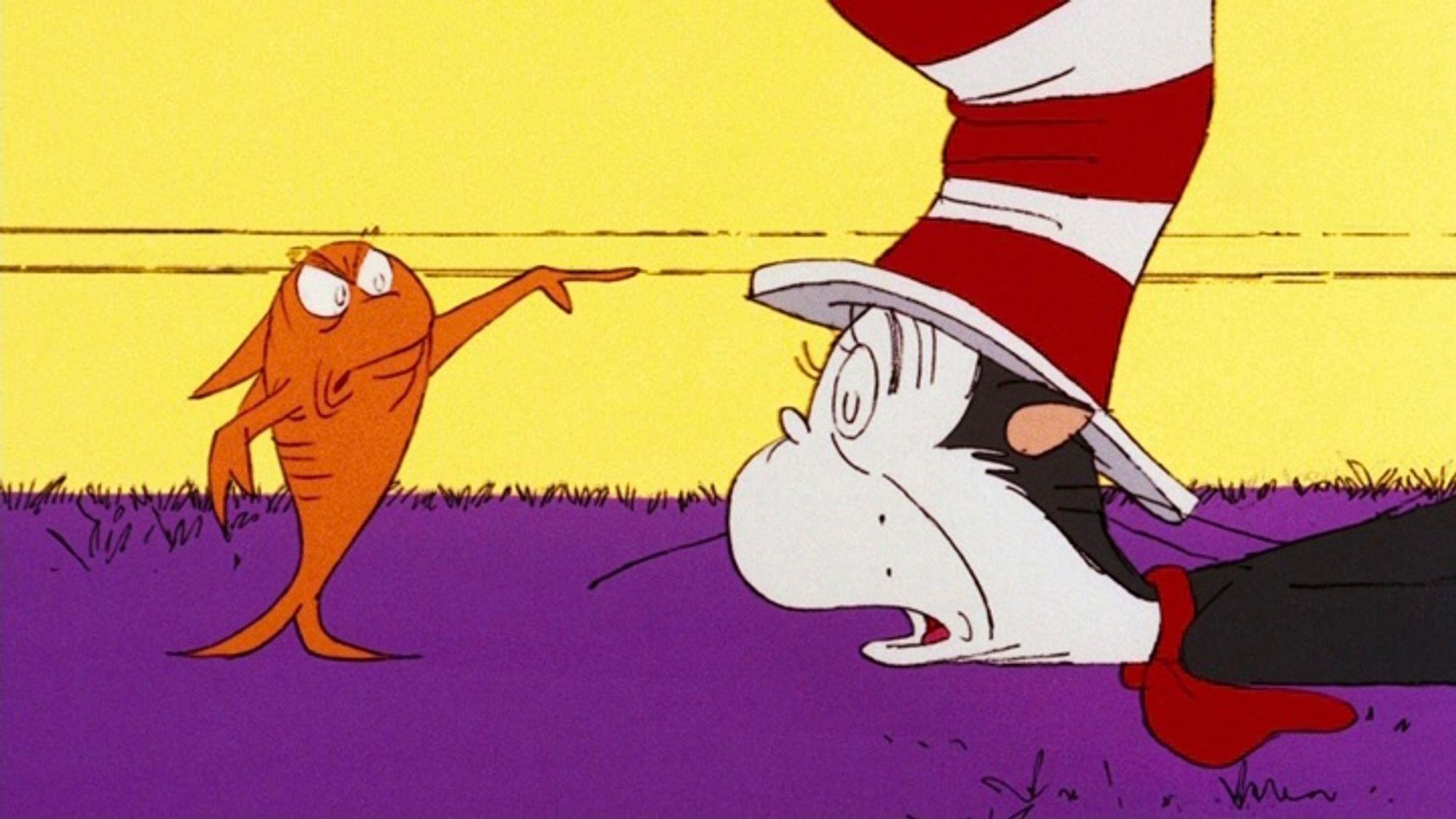 The Cat in the Hat 1971 movie scene