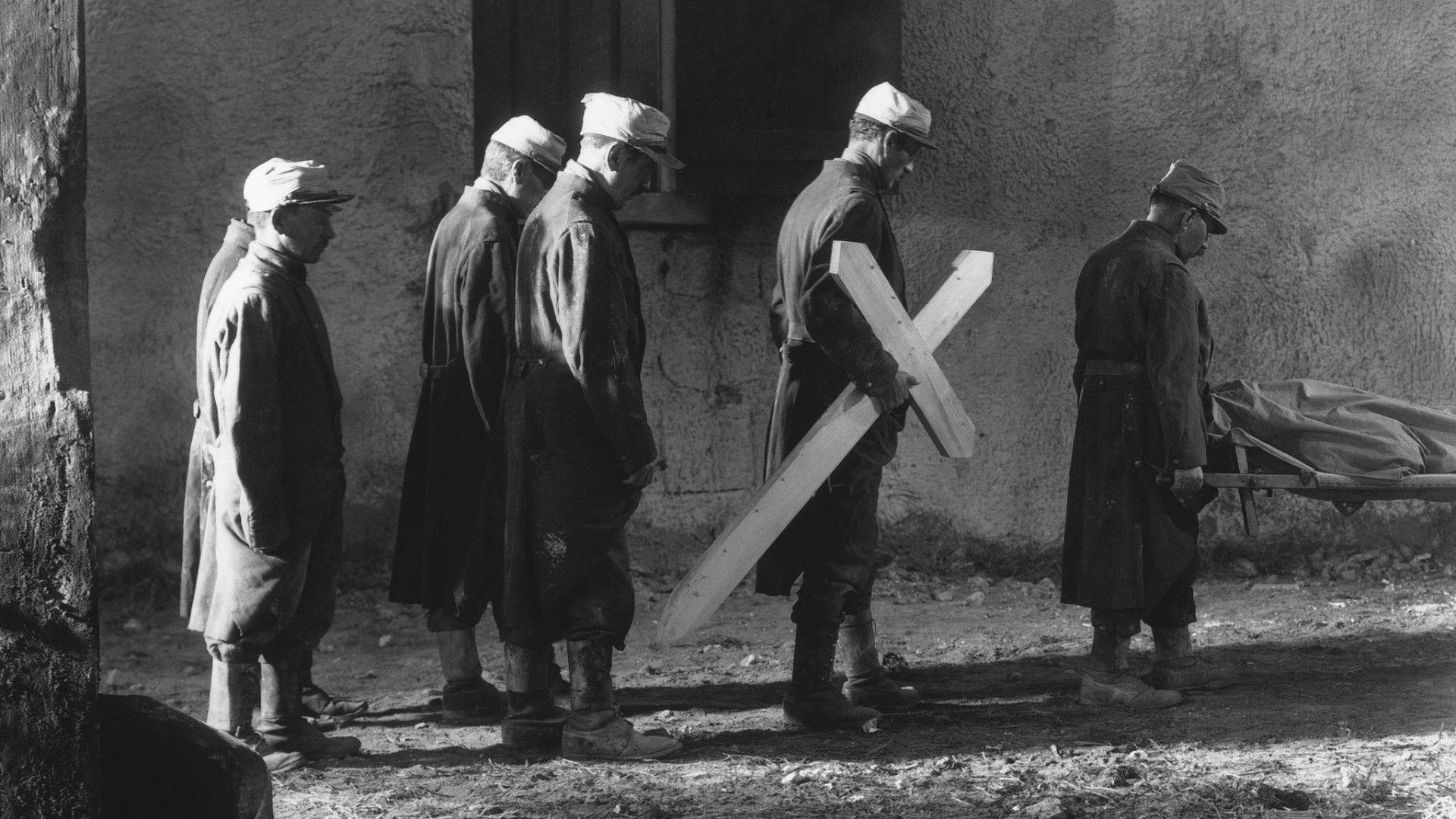 Wooden Crosses 1932 movie scene