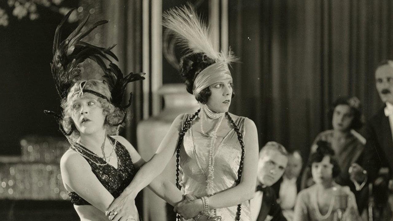 On with the Dance 1920 movie scene