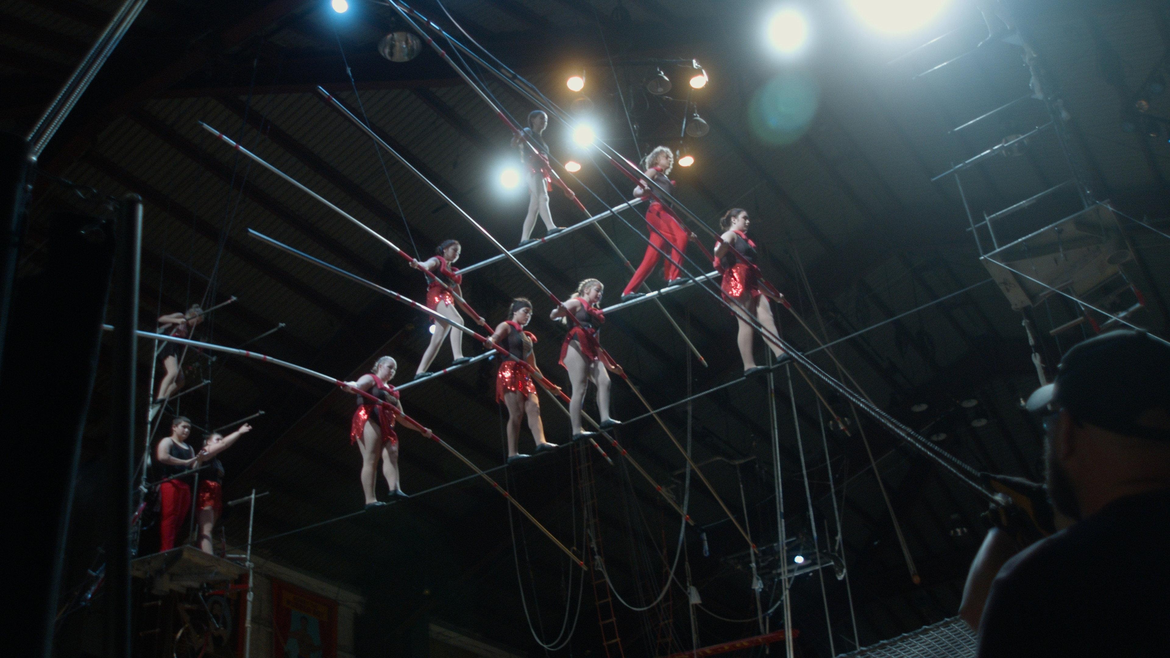 The Amateur Circus 2025 movie scene
