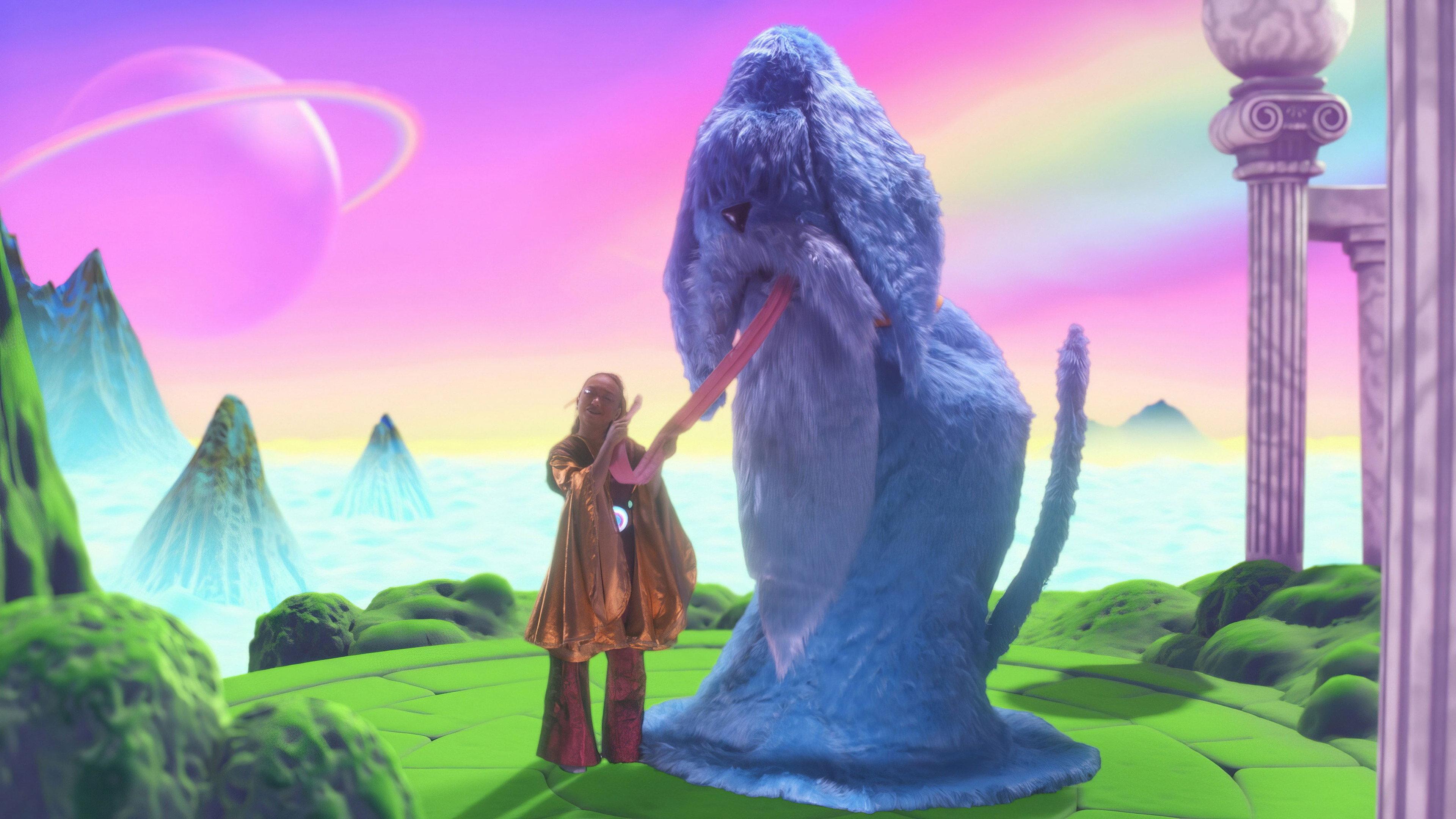 The Rainbow Bridge 2024 movie scene