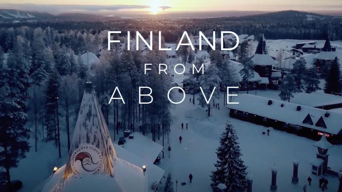 Finland from Above 2022 movie scene