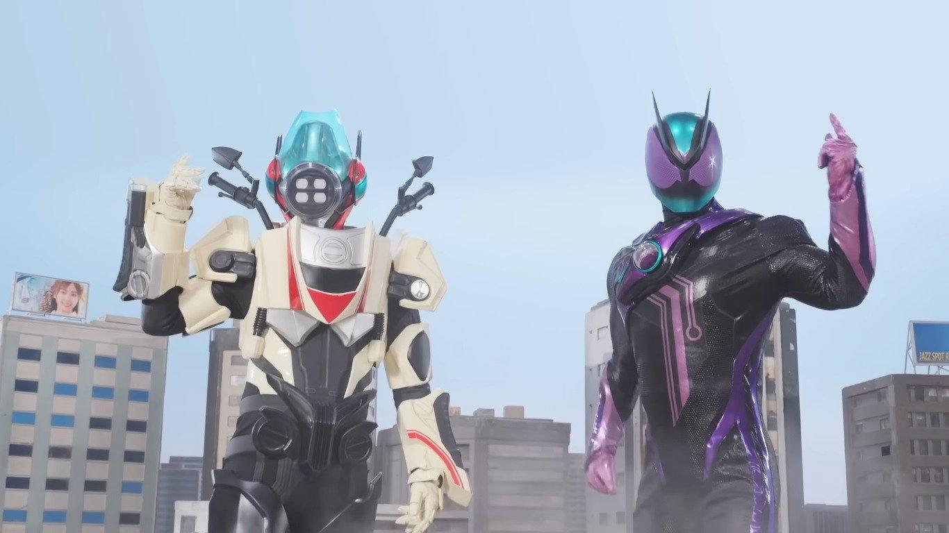 Kamen Rider ZEZTZ: Send 'Em Flying! Giant Robot CODE Zeroider!! 2026 movie scene