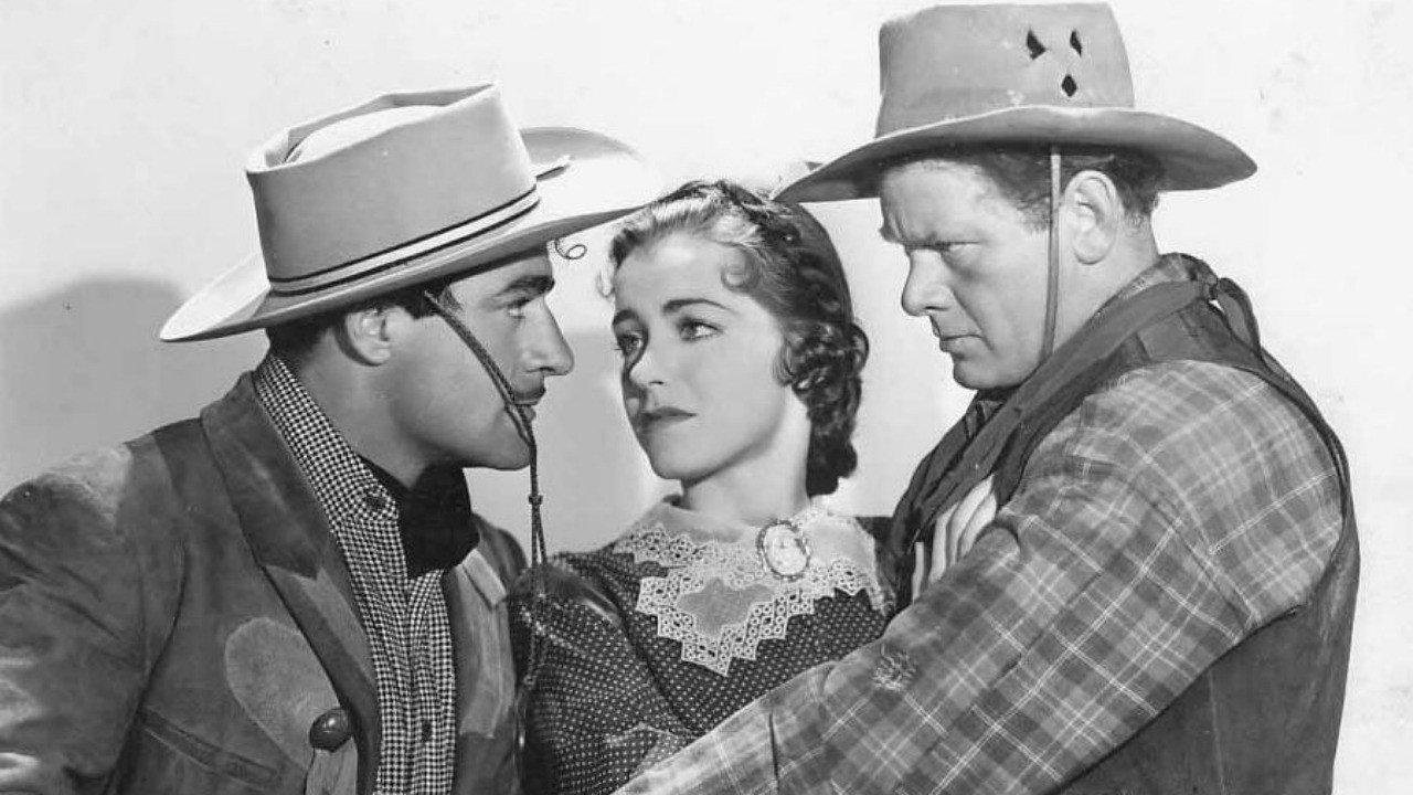 Thunder Trail 1937 movie scene