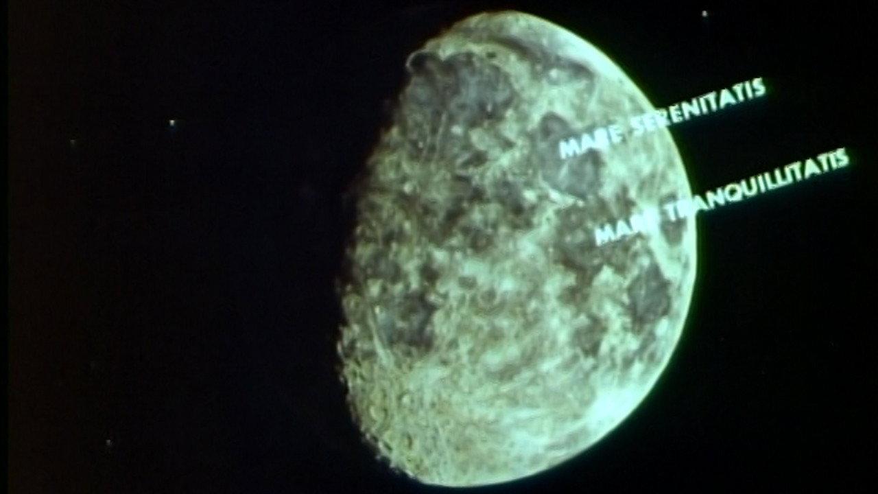 Exploring the Moon 1960 movie scene