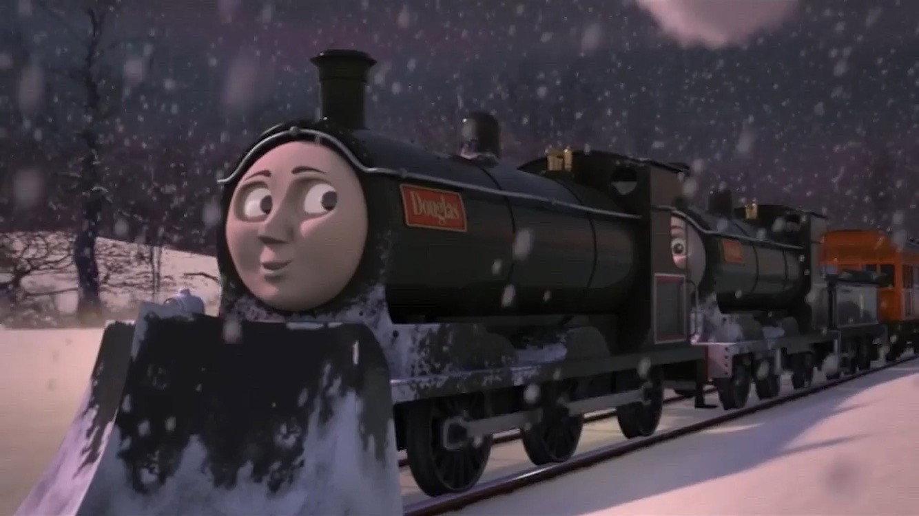 Thomas & Friends: Tinsel on the Tracks 2016 movie scene